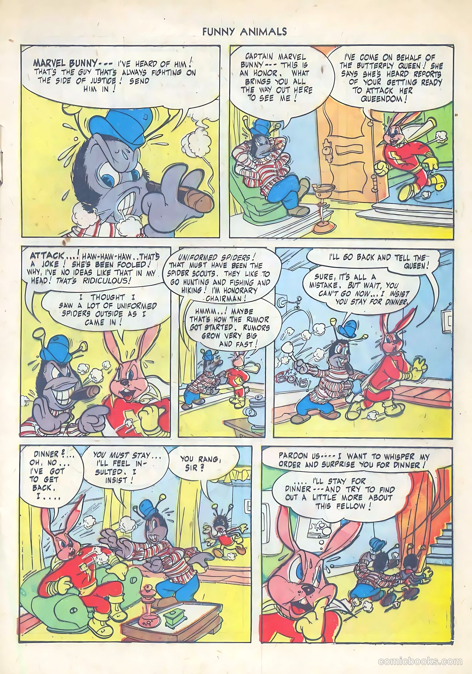 Fawcett's Funny Animals #38 — page 7 of 52