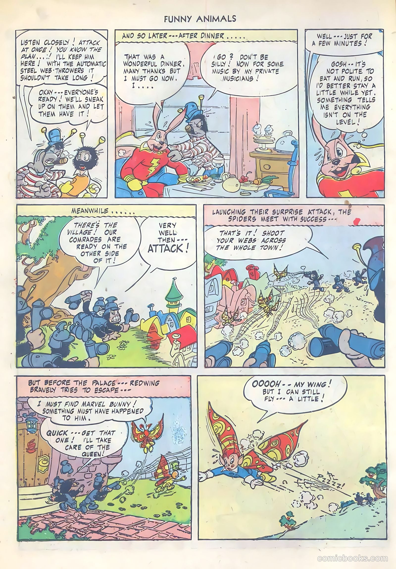Fawcett's Funny Animals #38 — page 8 of 52