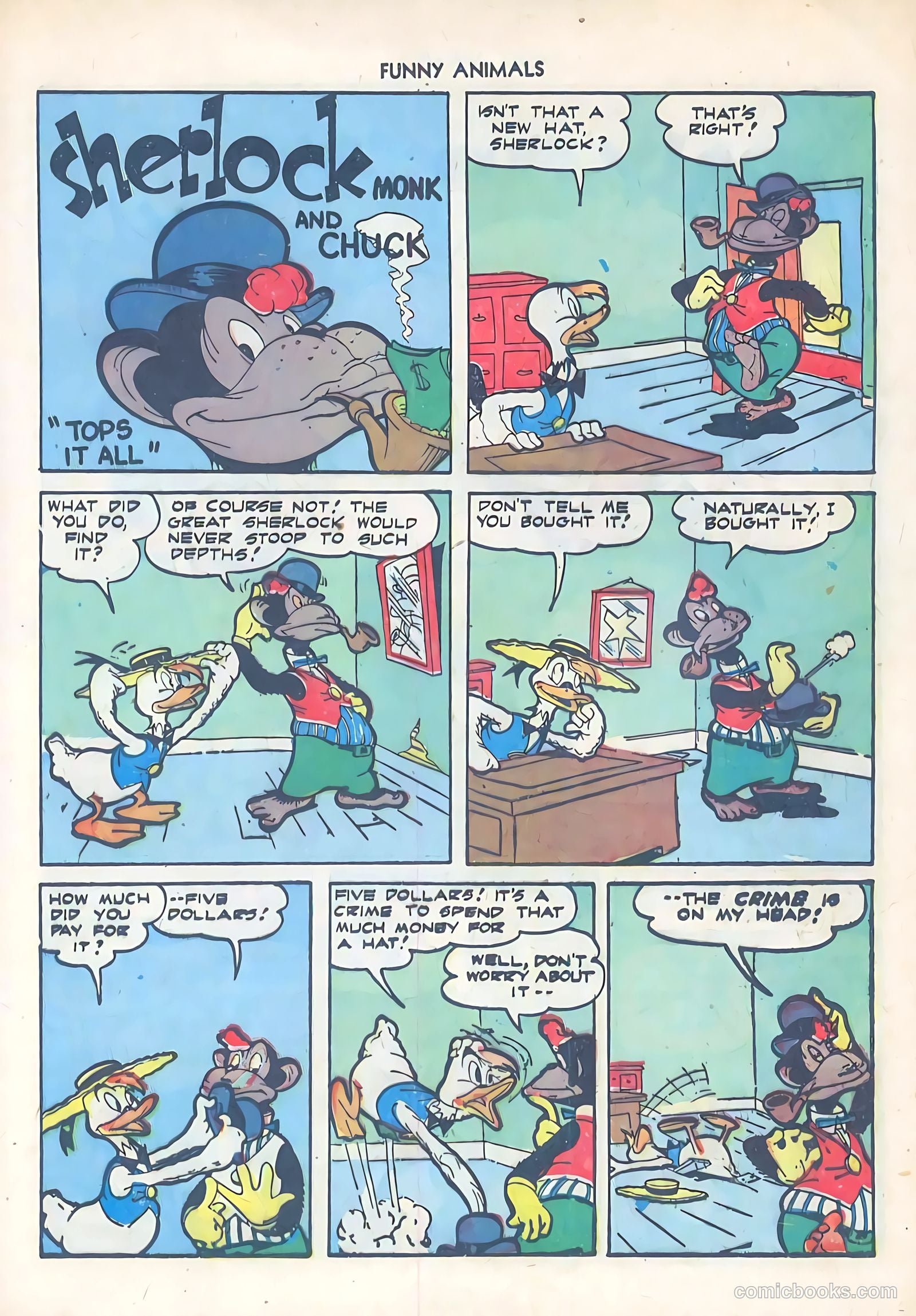 Fawcett's Funny Animals #38 — page 19 of 52