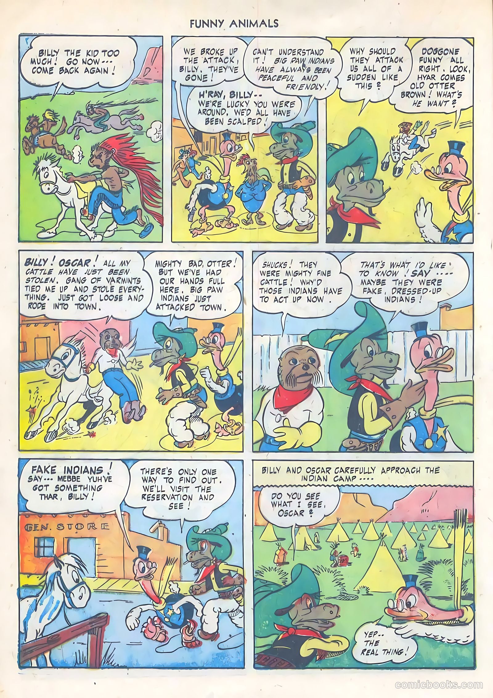 Fawcett's Funny Animals #38 — page 22 of 52
