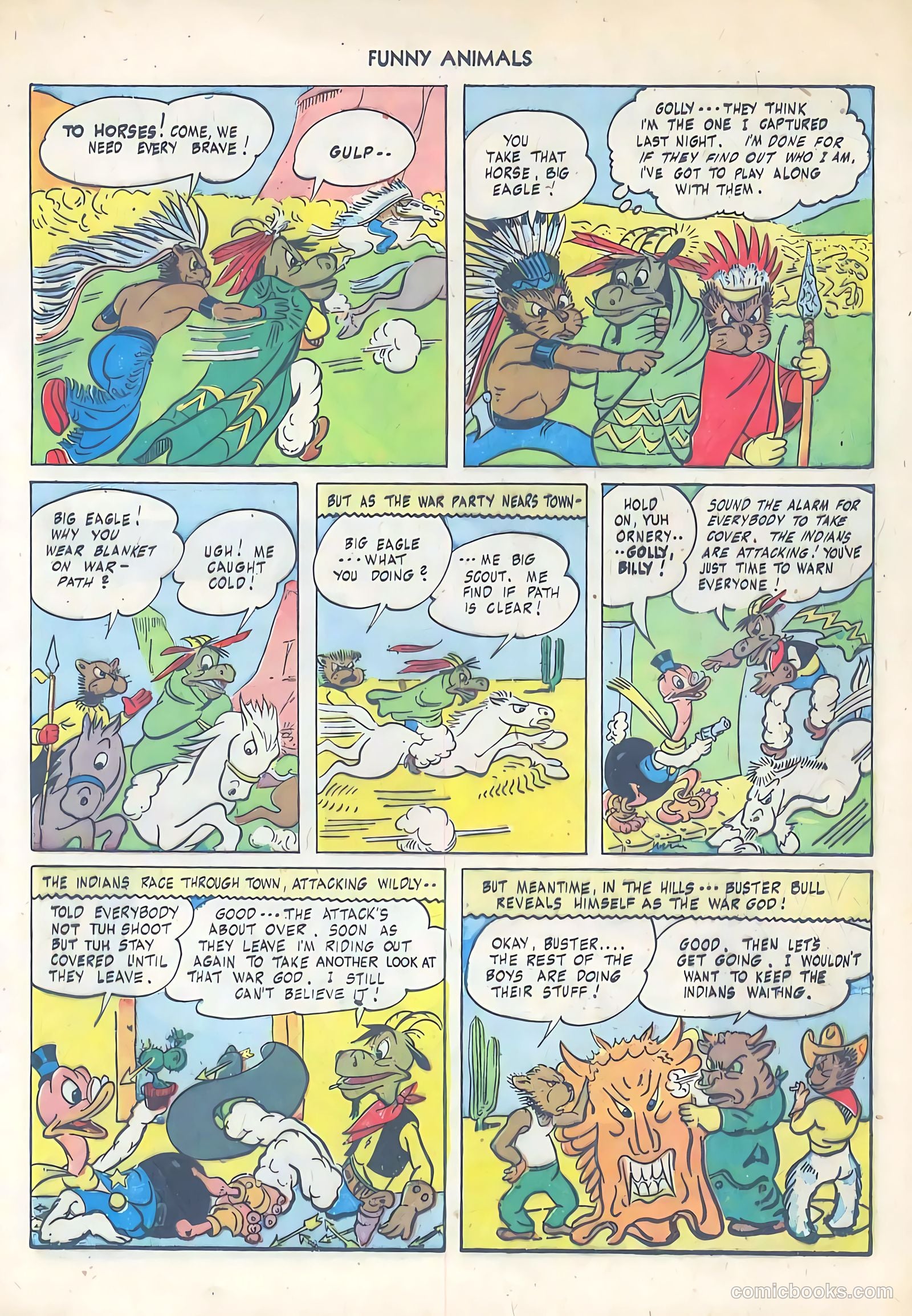 Fawcett's Funny Animals #38 — page 25 of 52