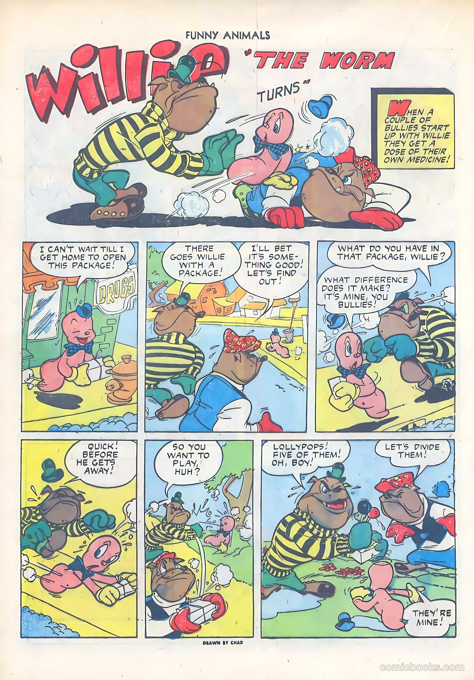 Fawcett's Funny Animals #38 — page 28 of 52
