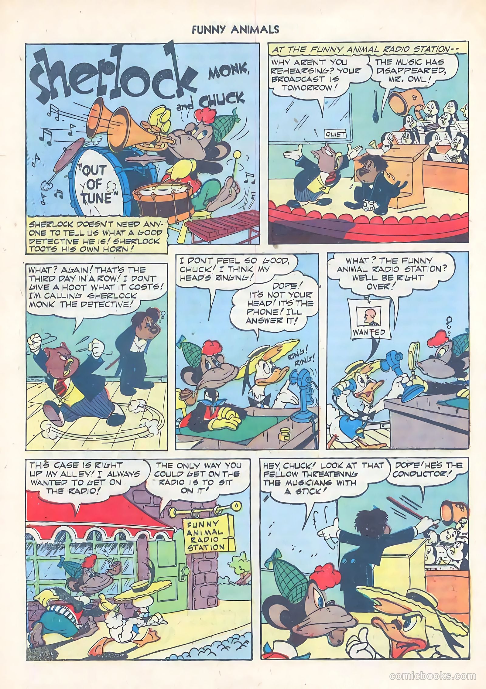 Fawcett's Funny Animals #38 — page 34 of 52