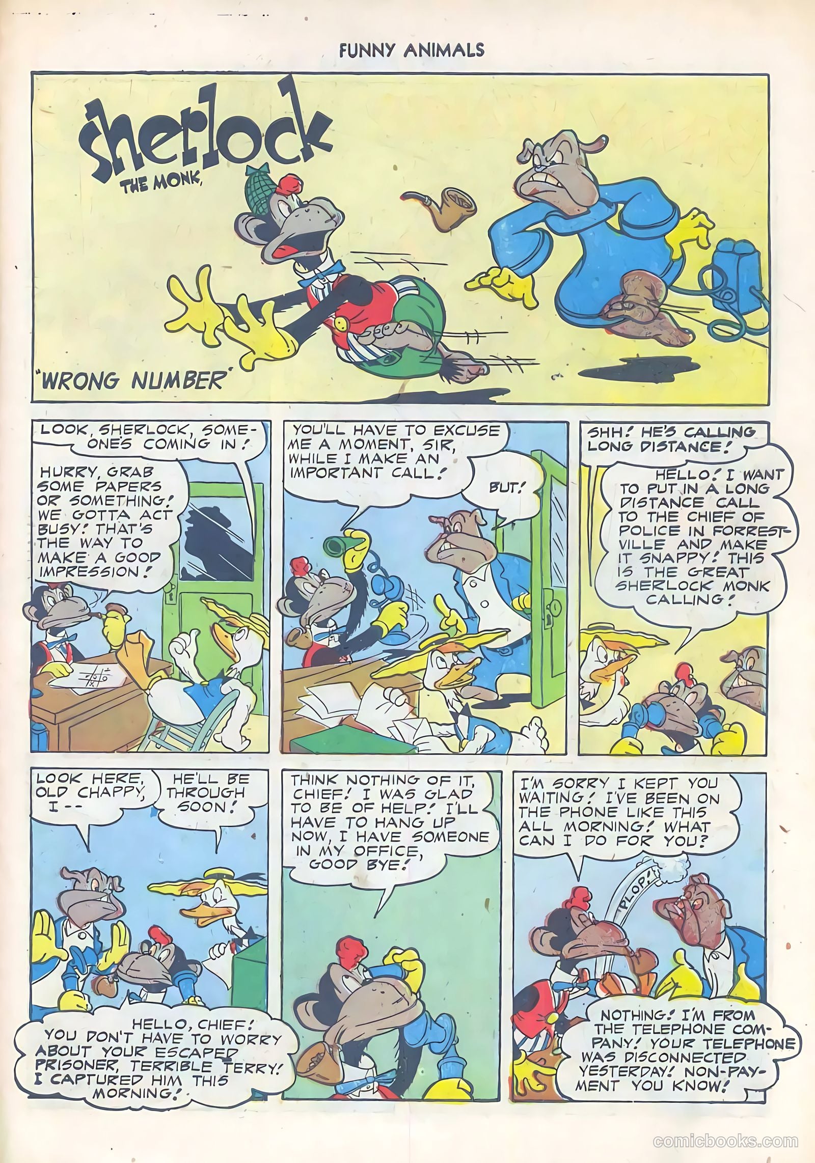 Fawcett's Funny Animals #38 — page 39 of 52
