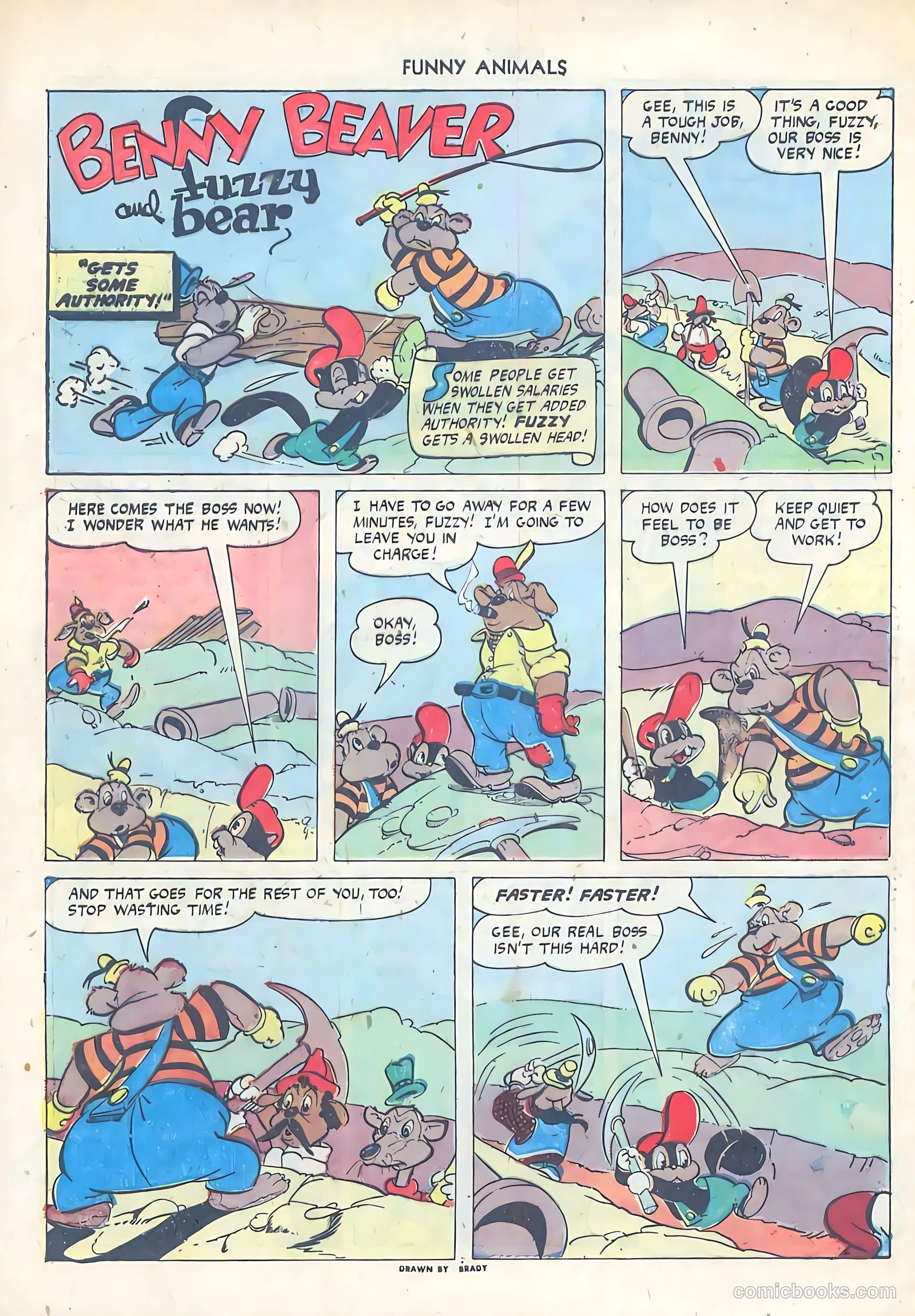 Fawcett's Funny Animals #38 — page 40 of 52