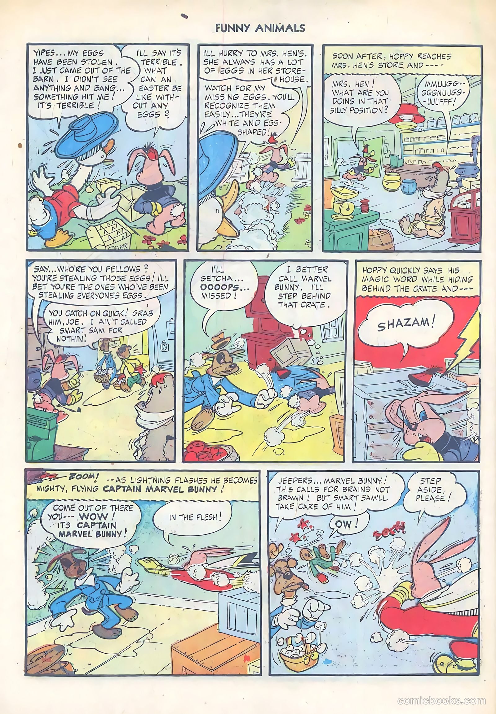 Fawcett's Funny Animals #38 — page 44 of 52