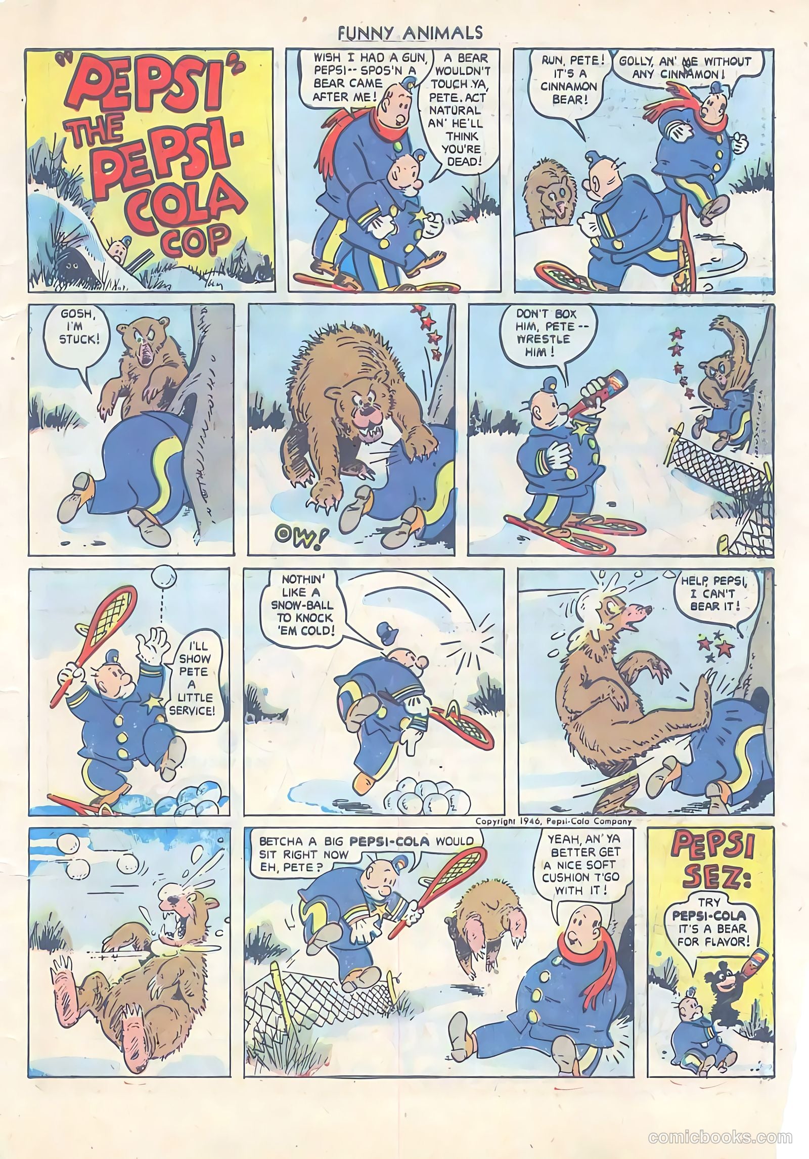Fawcett's Funny Animals #38 — page 49 of 52
