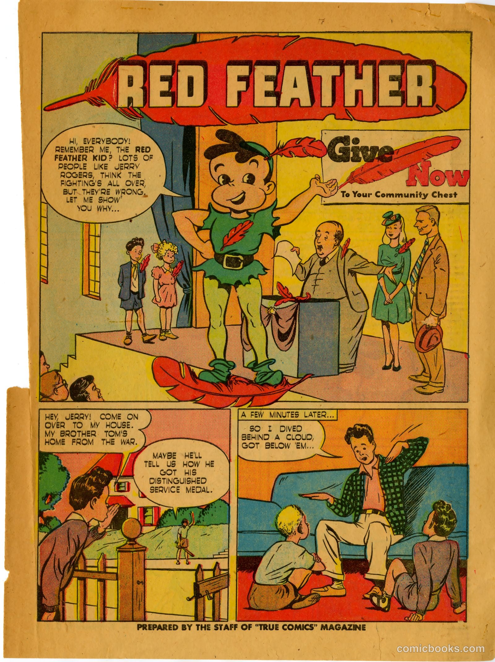 Red Feather #1 — page 1 of 4