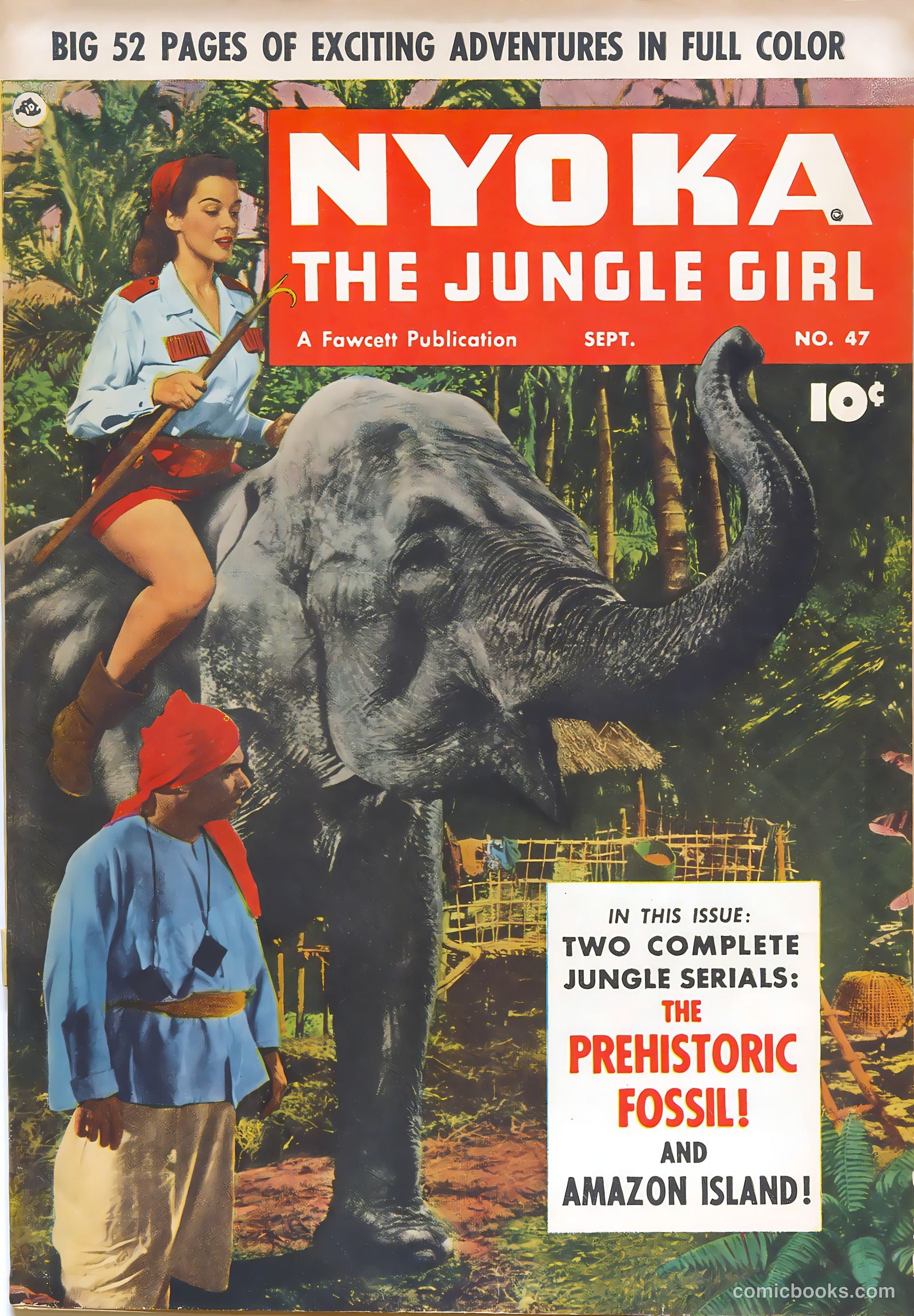 Nyoka the Jungle Girl #47 — page 1 of 62