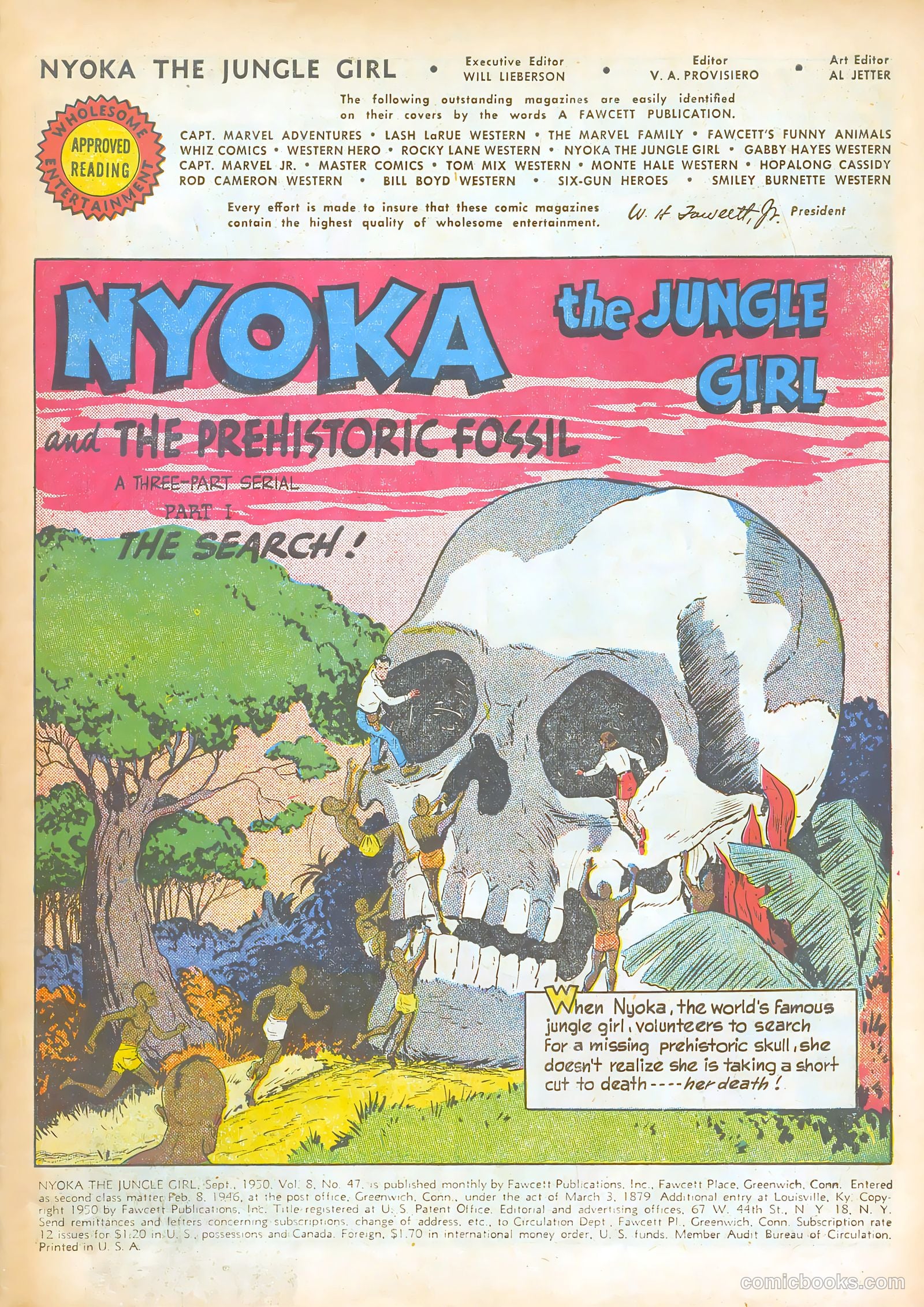 Nyoka the Jungle Girl #47 — page 3 of 62