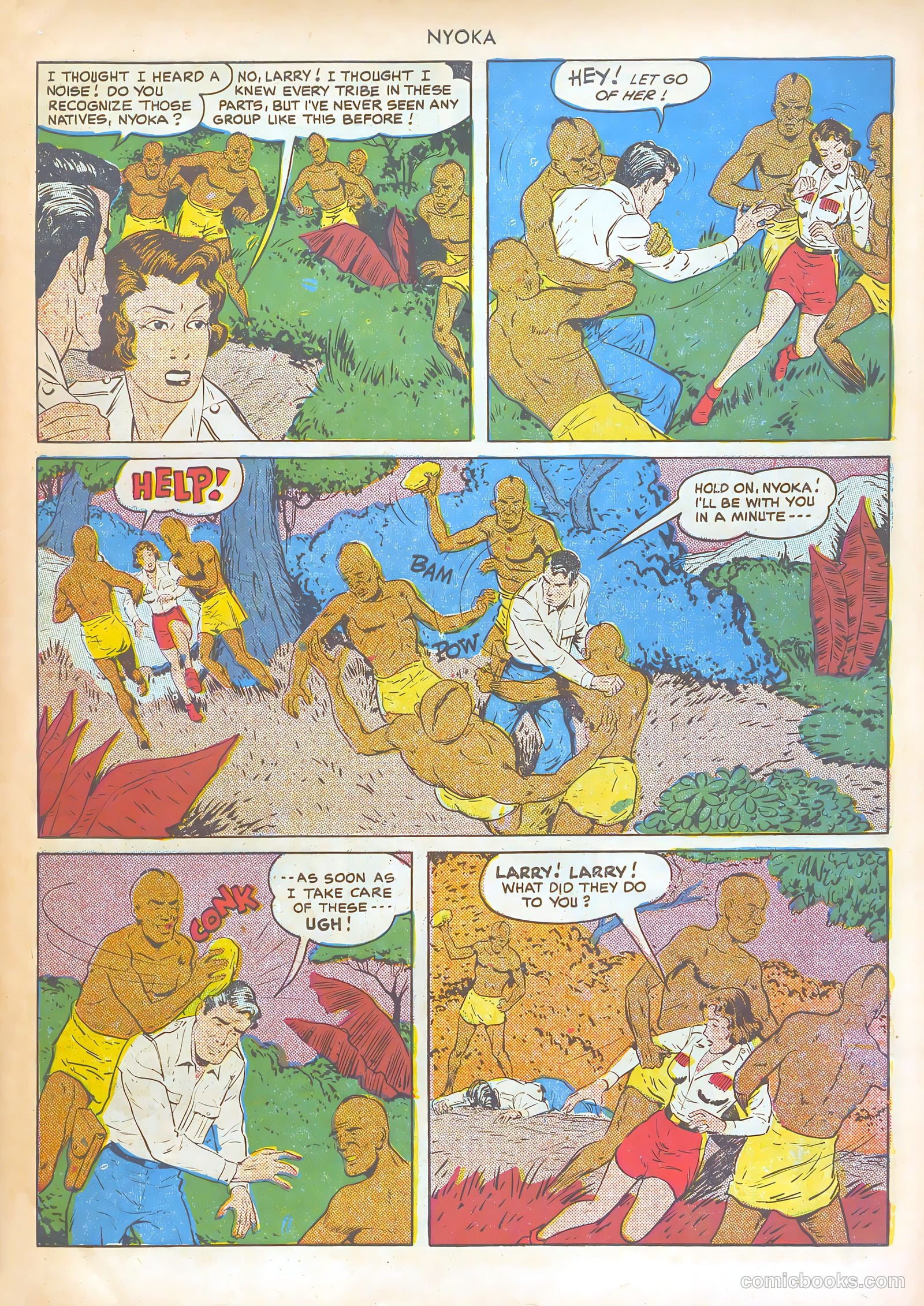 Nyoka the Jungle Girl #47 — page 11 of 62