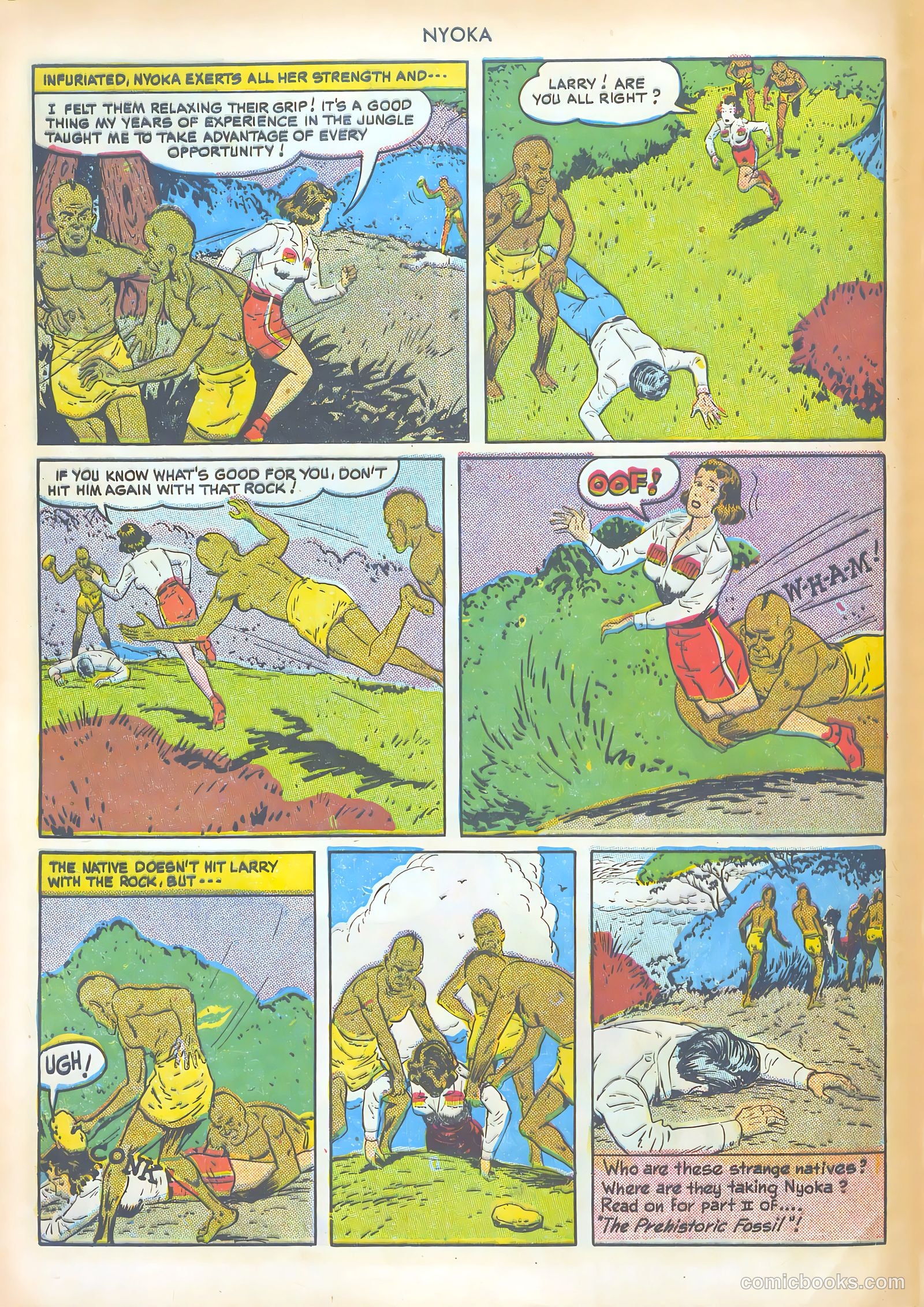 Nyoka the Jungle Girl #47 — page 13 of 62