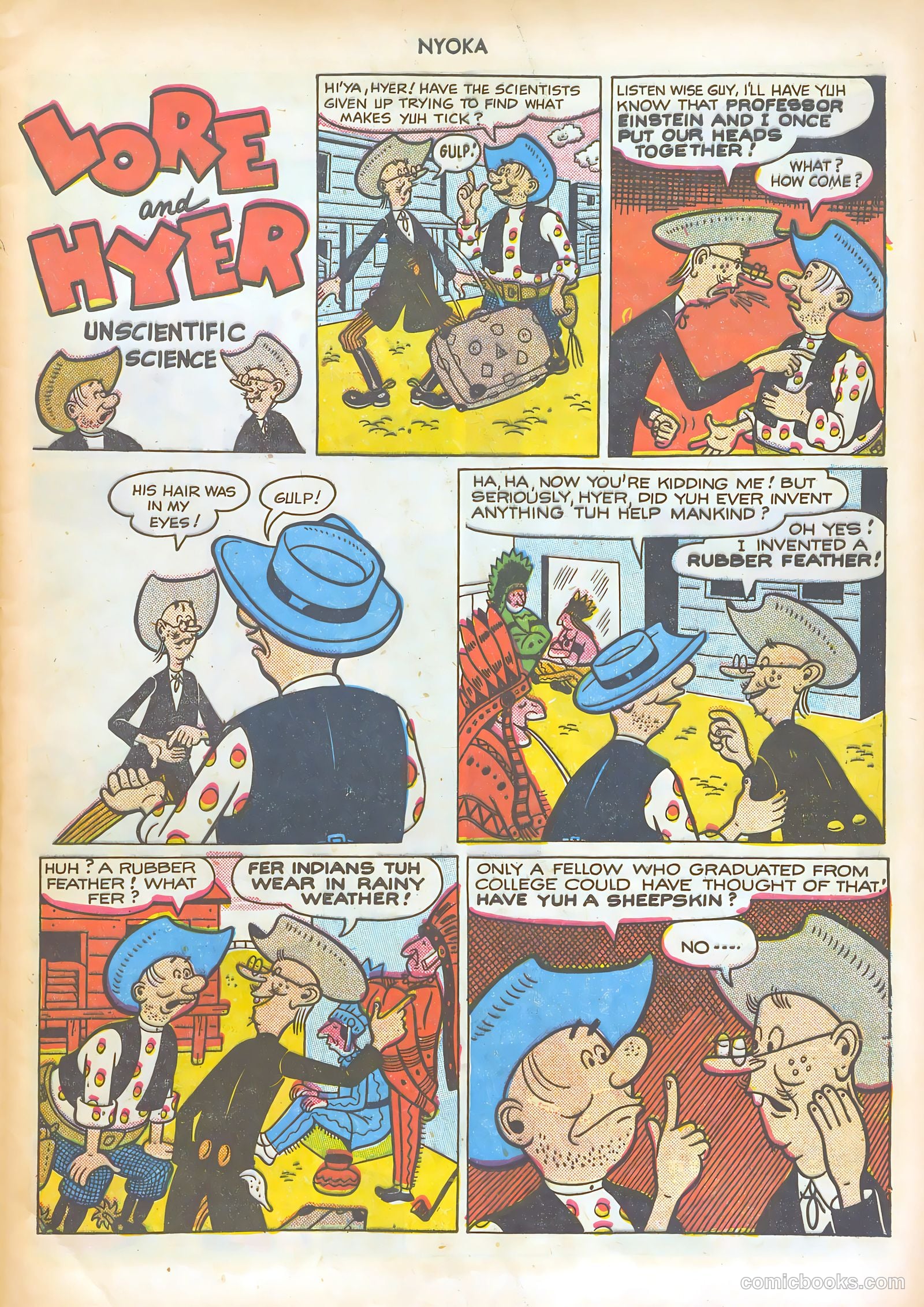 Nyoka the Jungle Girl #47 — page 14 of 62