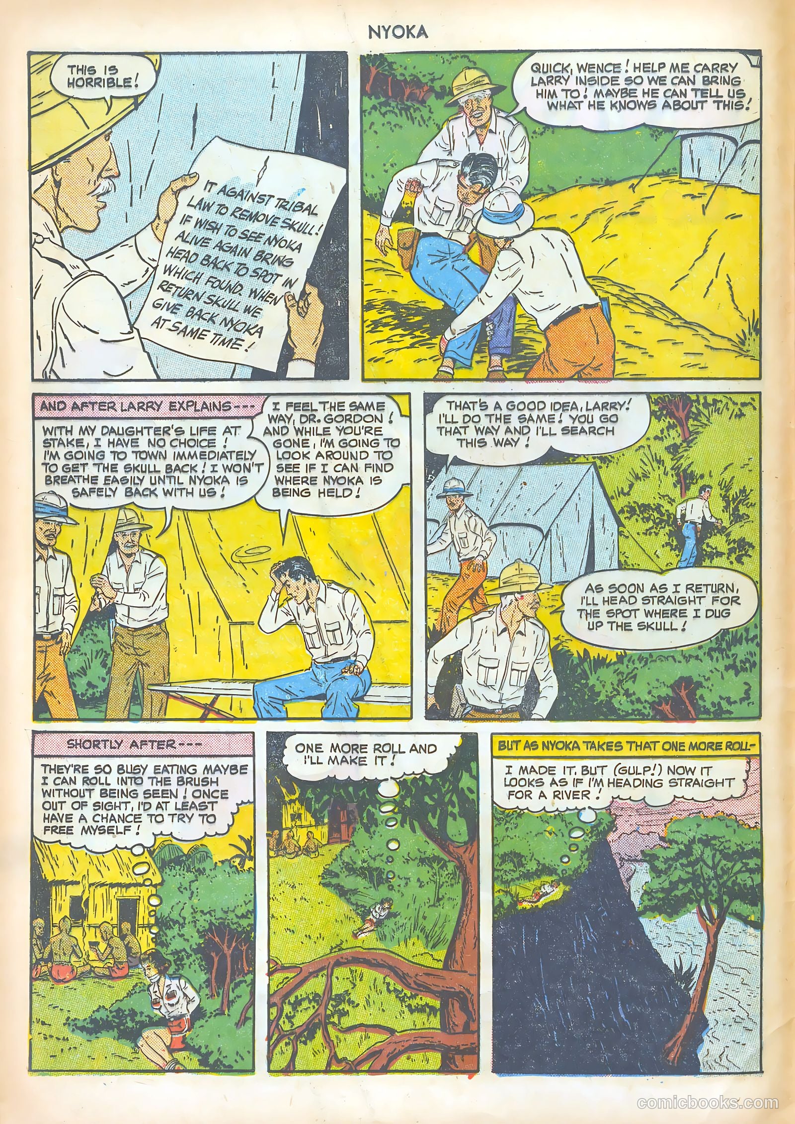 Nyoka the Jungle Girl #47 — page 17 of 62