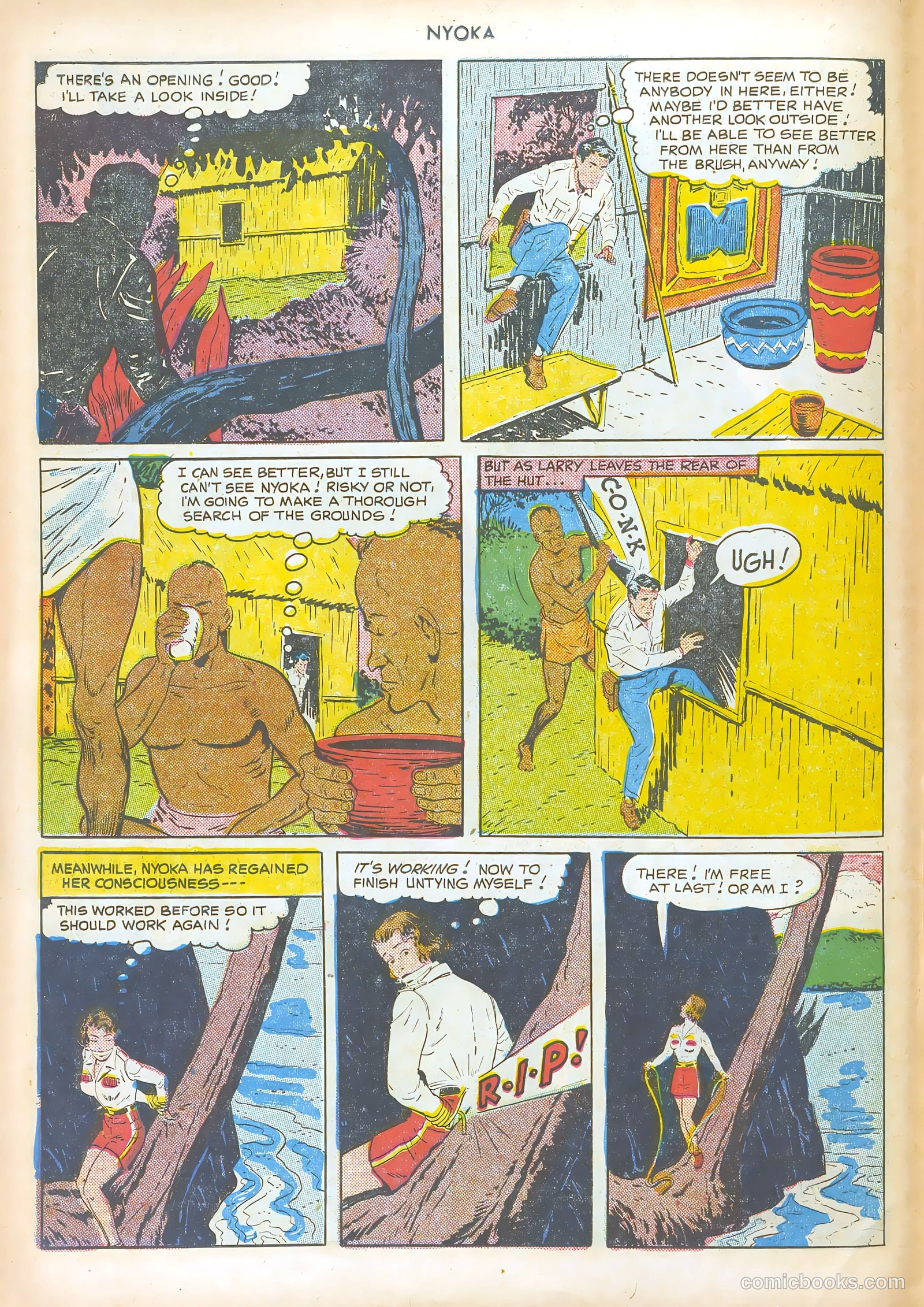Nyoka the Jungle Girl #47 — page 19 of 62