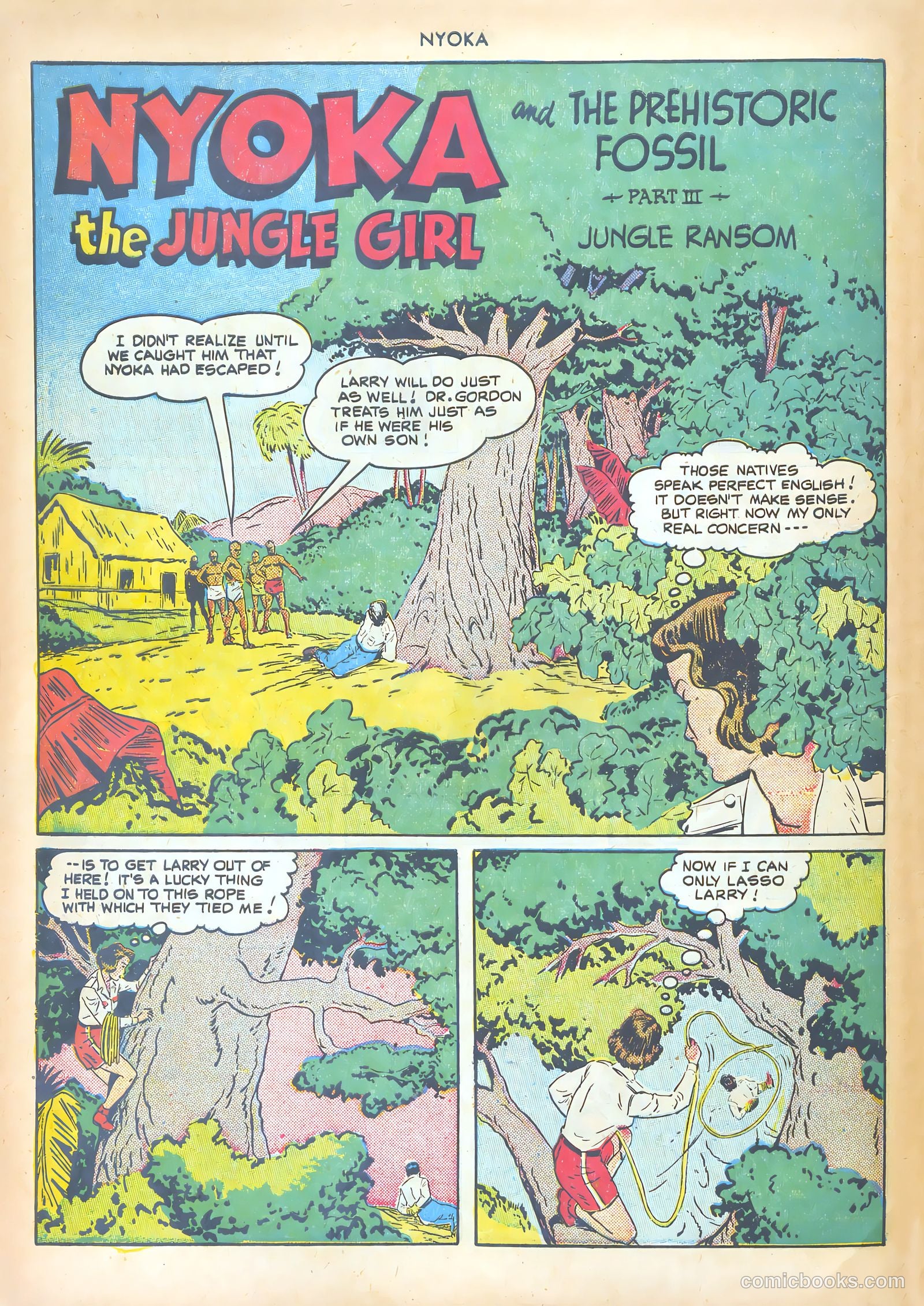 Nyoka the Jungle Girl #47 — page 25 of 62