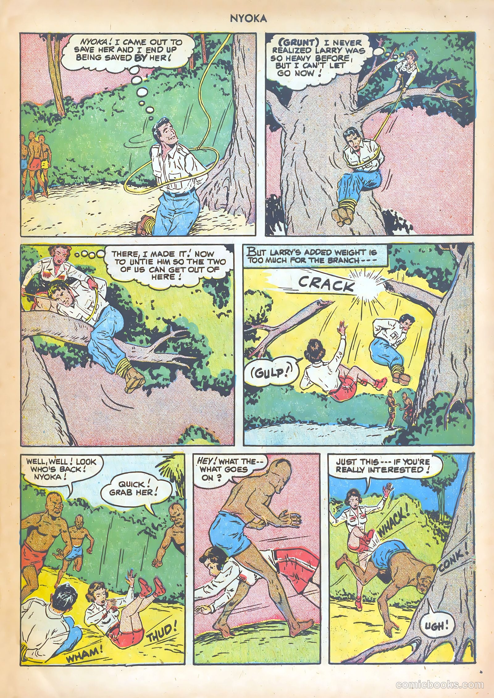 Nyoka the Jungle Girl #47 — page 26 of 62