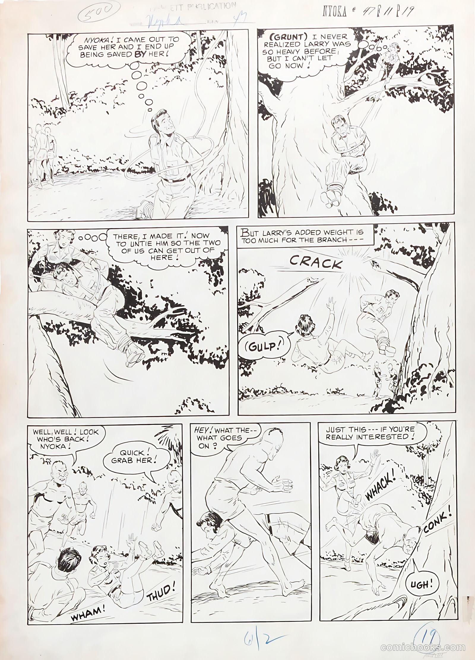 Nyoka the Jungle Girl #47 — page 27 of 62