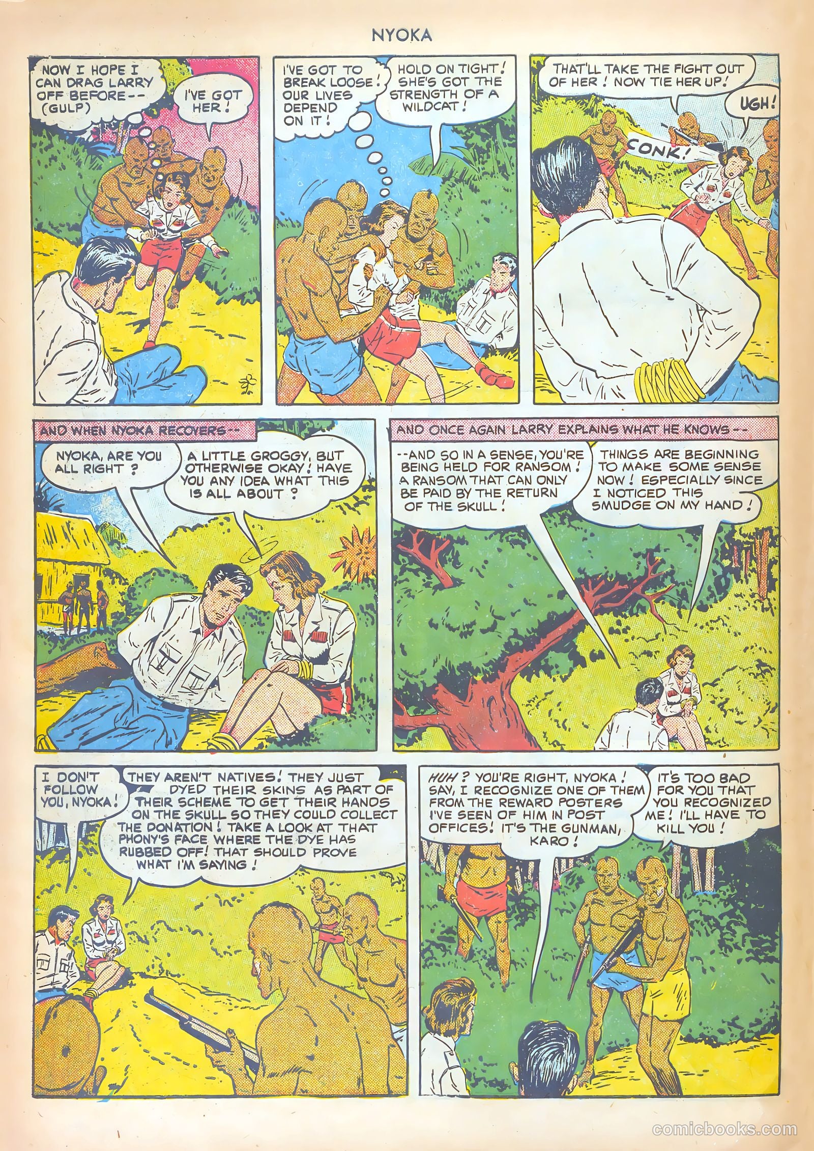Nyoka the Jungle Girl #47 — page 28 of 62