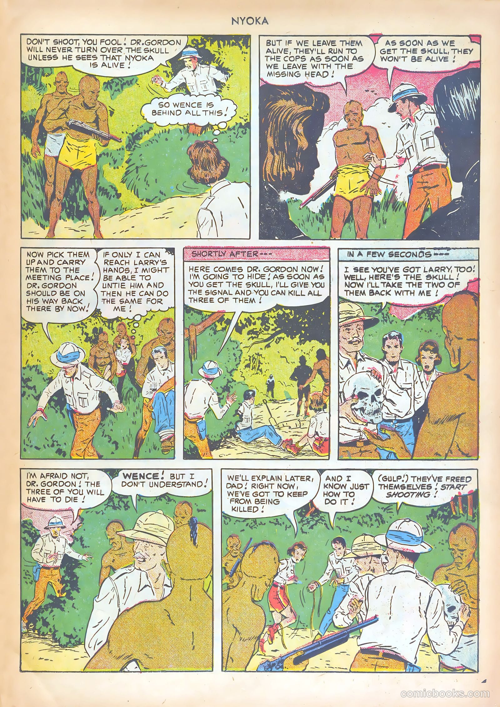 Nyoka the Jungle Girl #47 — page 30 of 62
