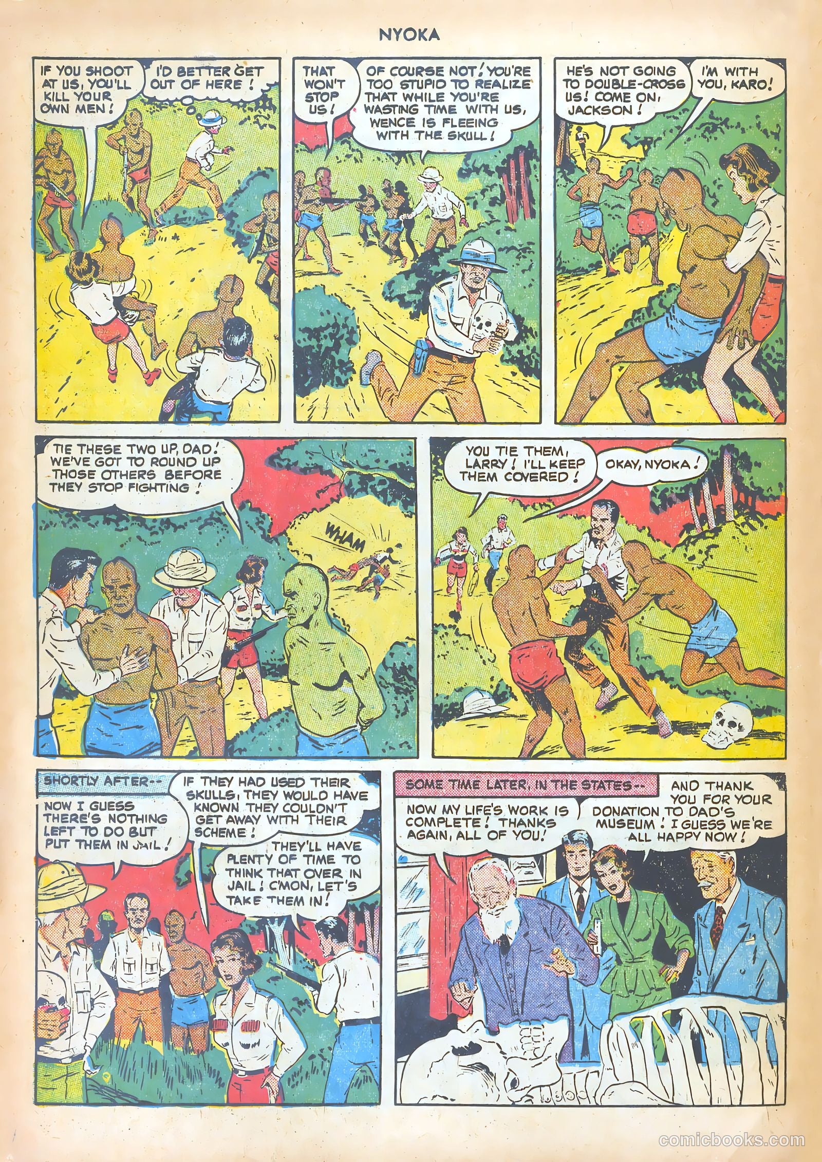 Nyoka the Jungle Girl #47 — page 32 of 62