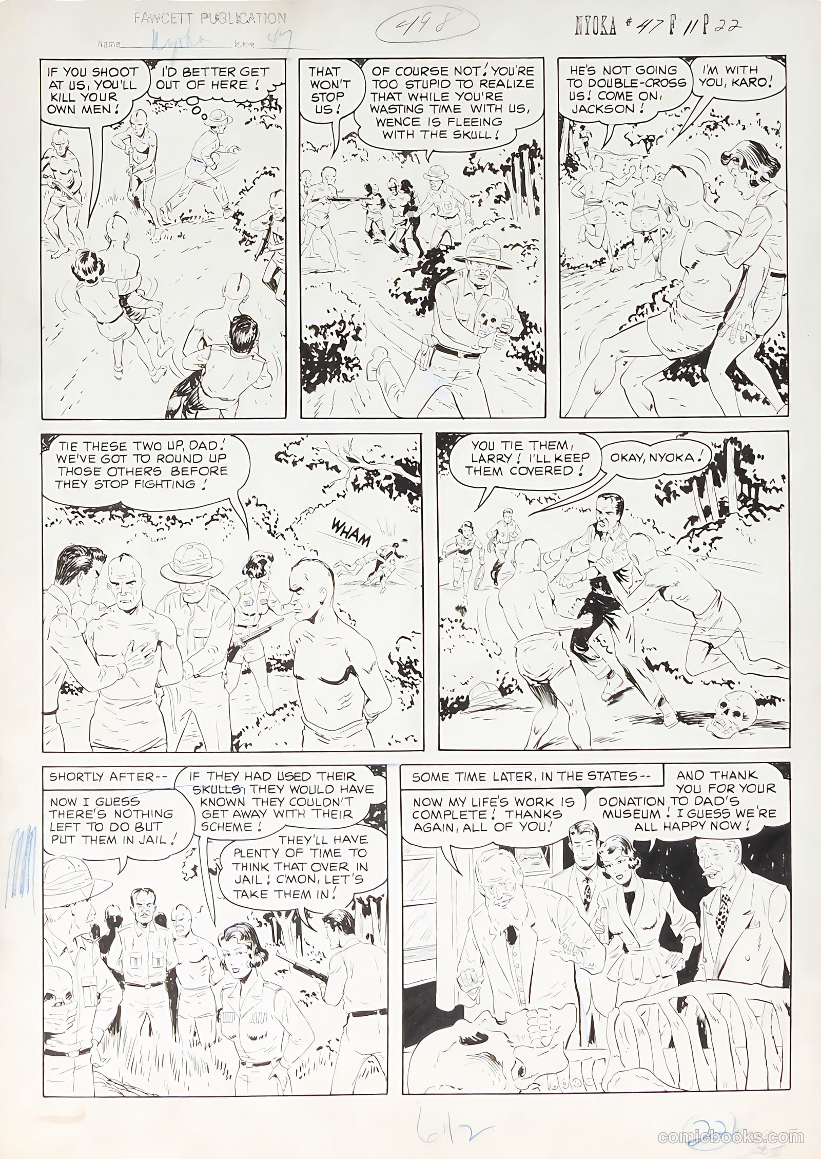 Nyoka the Jungle Girl #47 — page 33 of 62