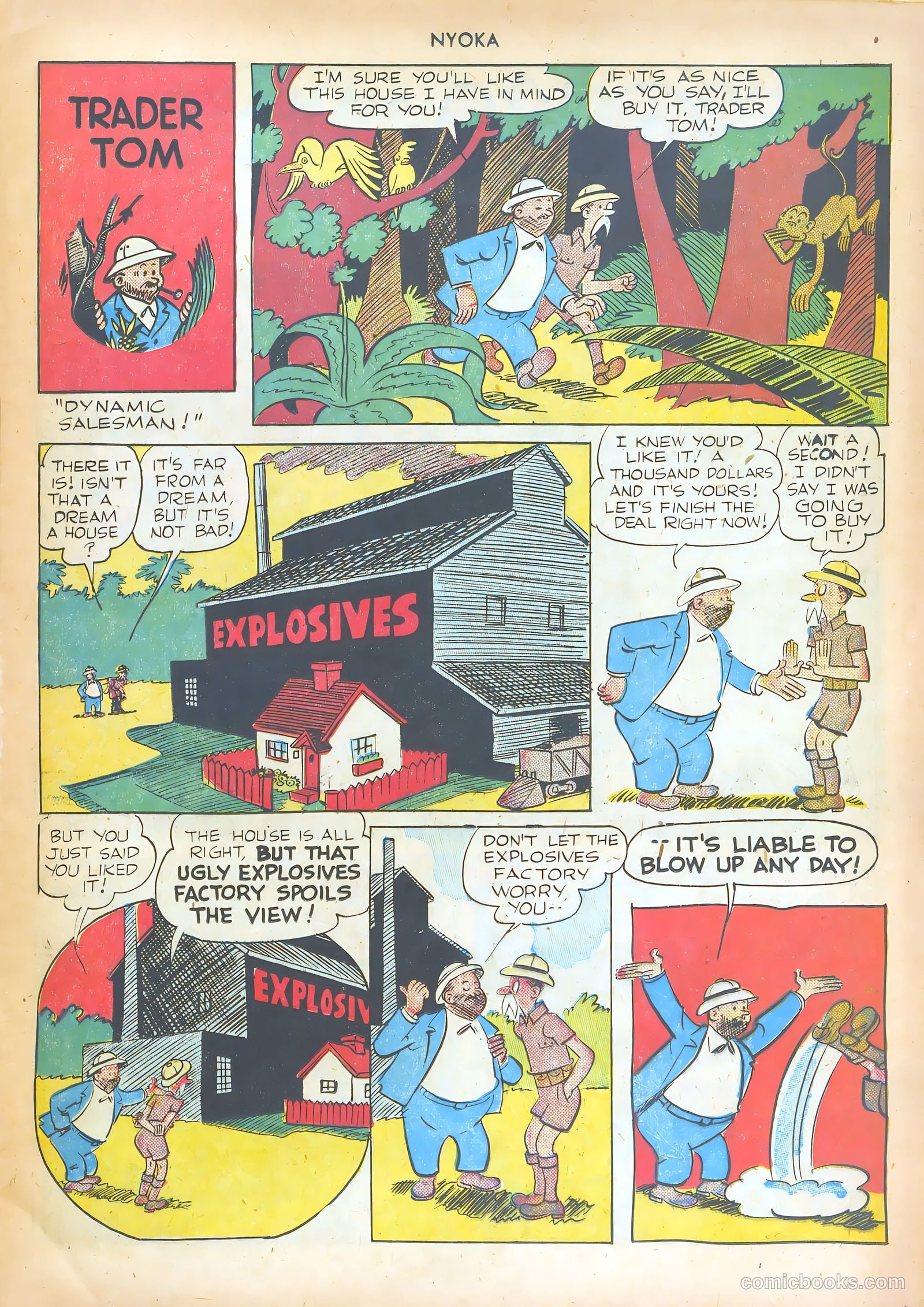 Nyoka the Jungle Girl #47 — page 34 of 62
