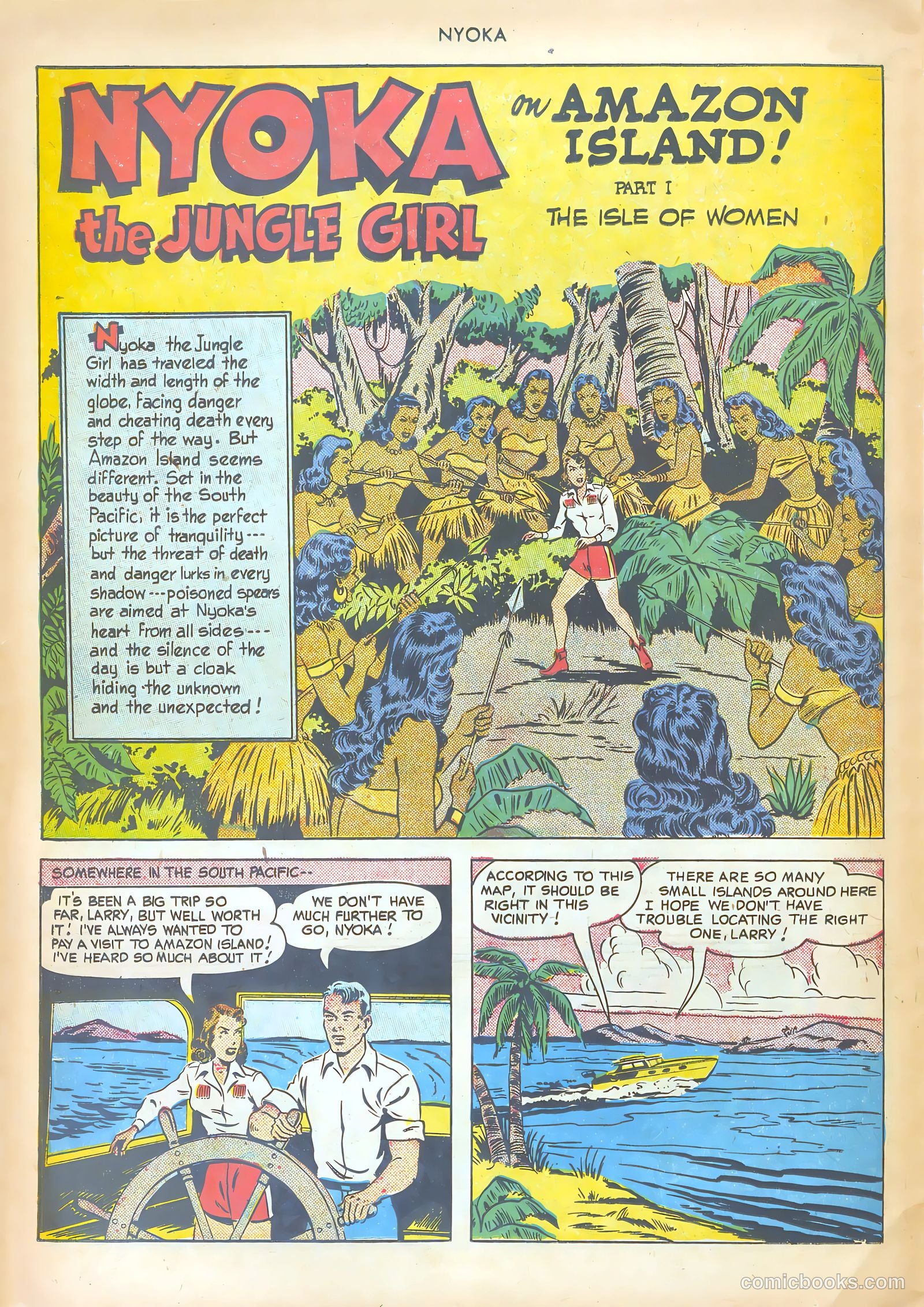 Nyoka the Jungle Girl #47 — page 35 of 62