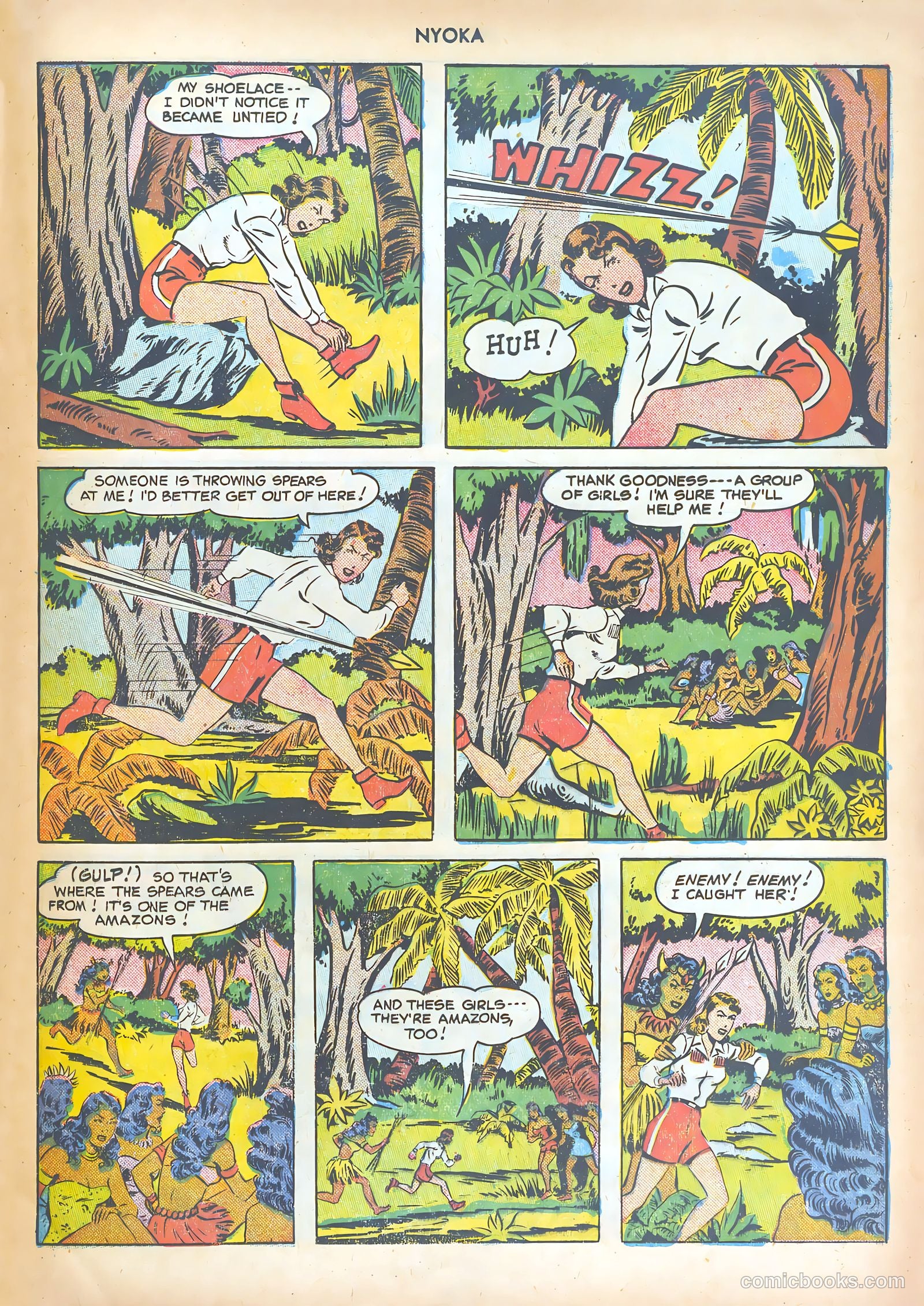 Nyoka the Jungle Girl #47 — page 38 of 62