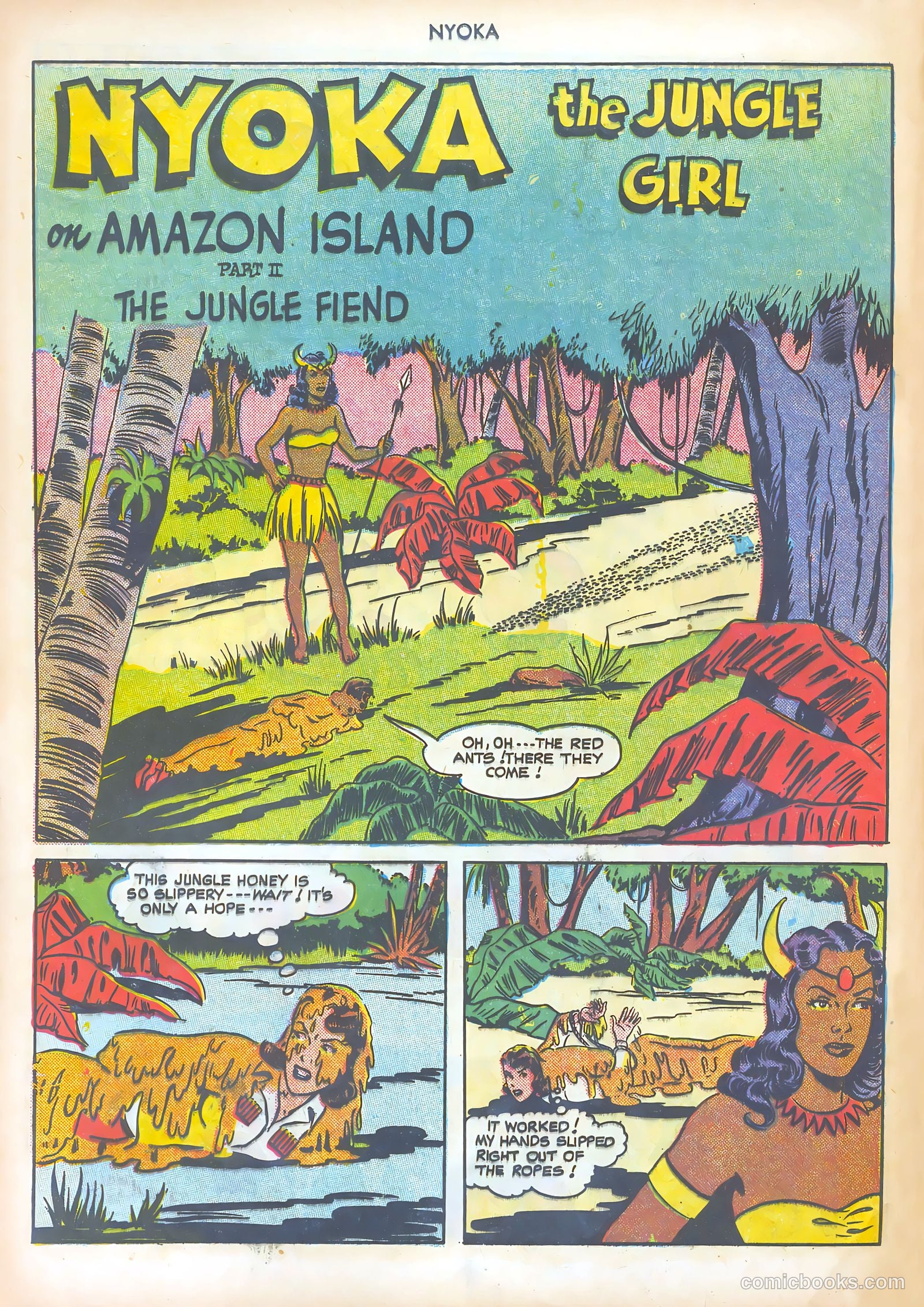 Nyoka the Jungle Girl #47 — page 46 of 62