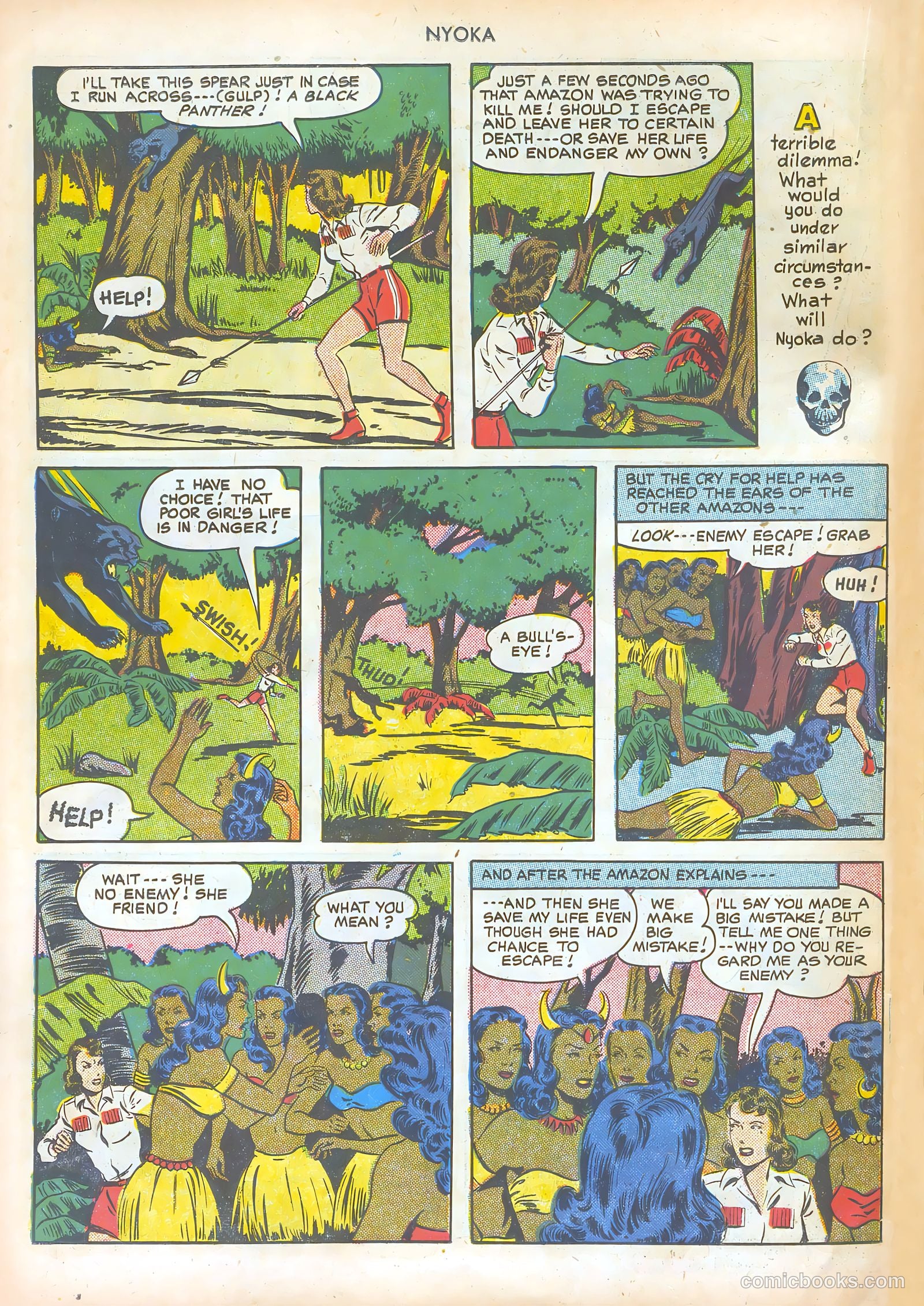 Nyoka the Jungle Girl #47 — page 48 of 62