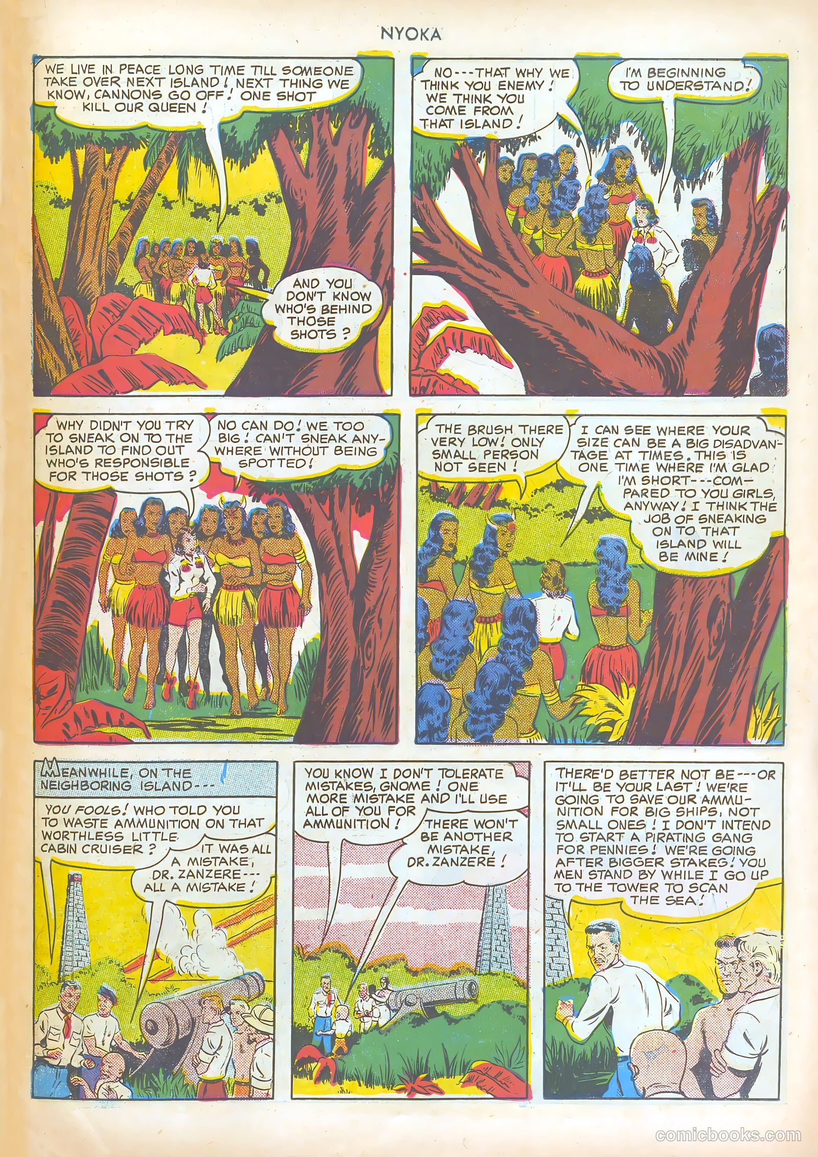 Nyoka the Jungle Girl #47 — page 49 of 62