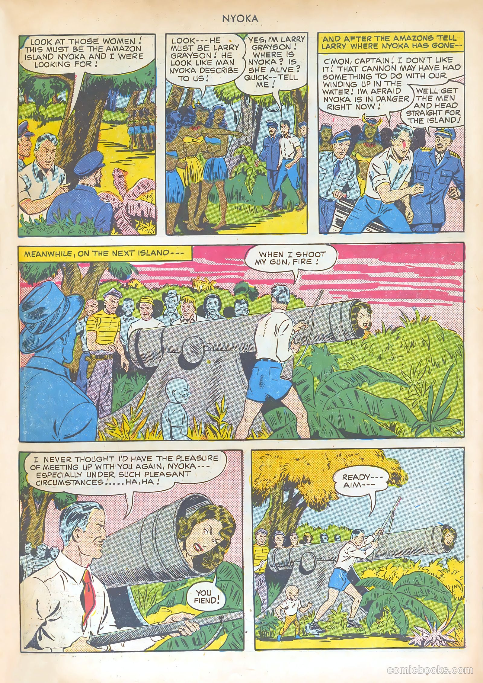 Nyoka the Jungle Girl #47 — page 57 of 62