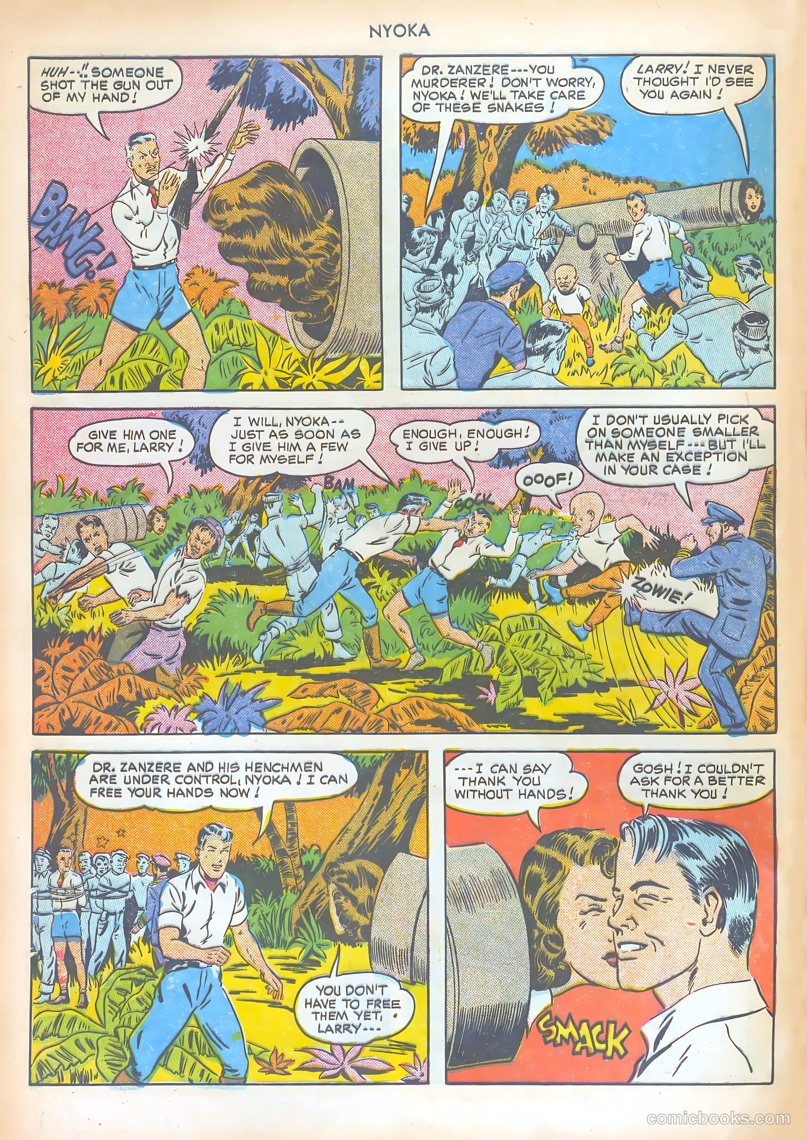 Nyoka the Jungle Girl #47 — page 58 of 62