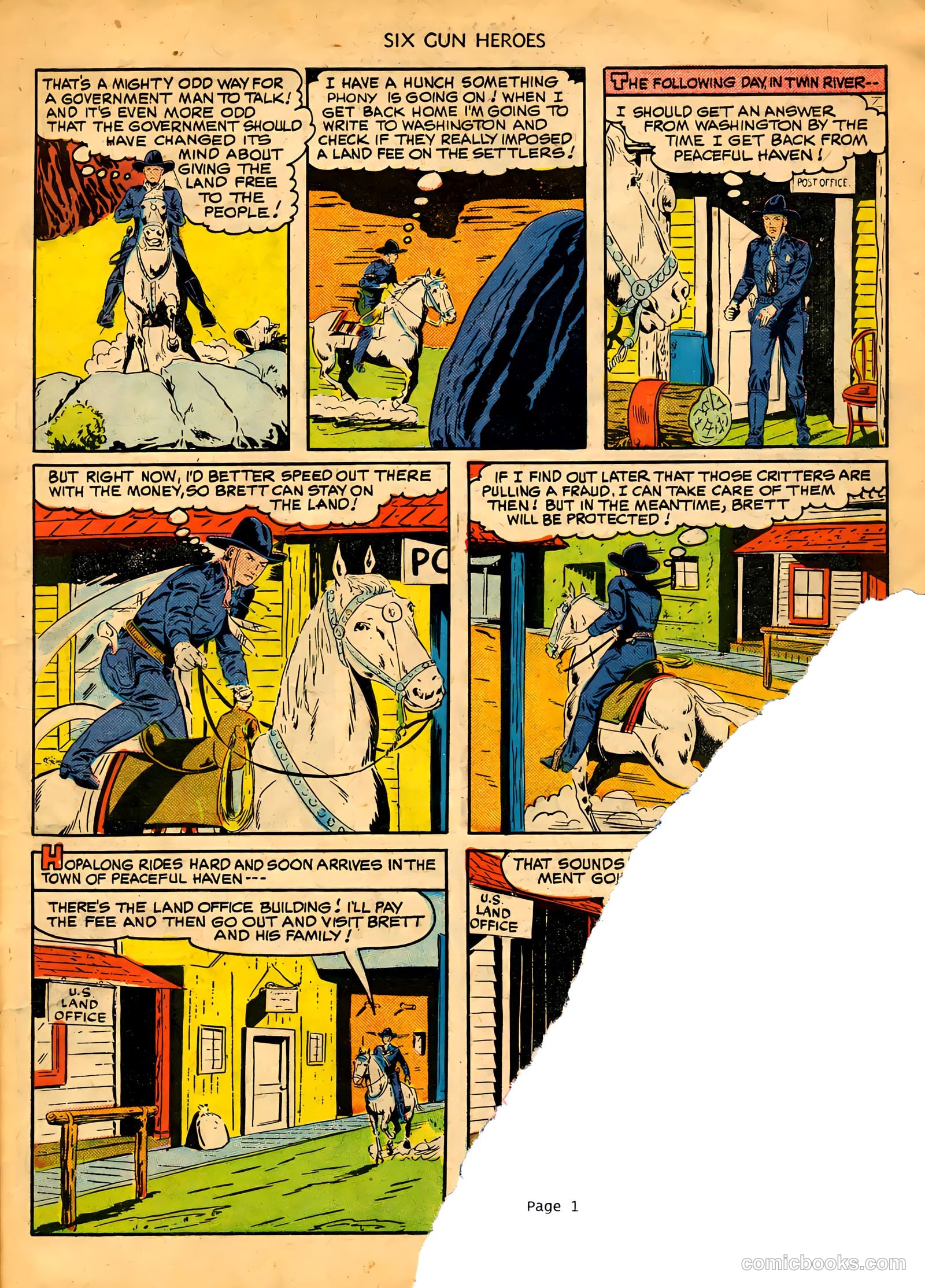 Six-Gun Heroes #3 — page 8 of 33