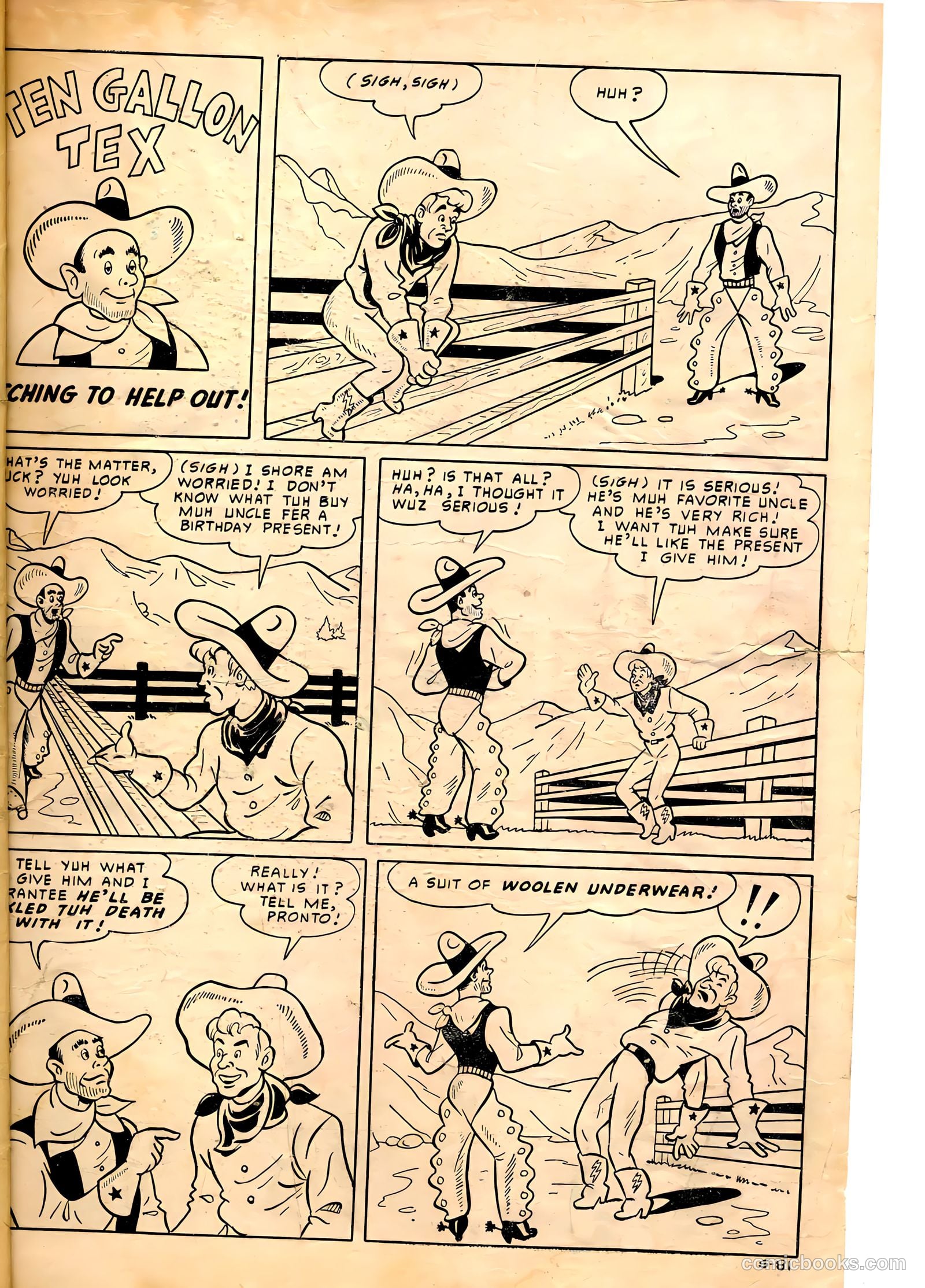 Six-Gun Heroes #3 — page 32 of 33