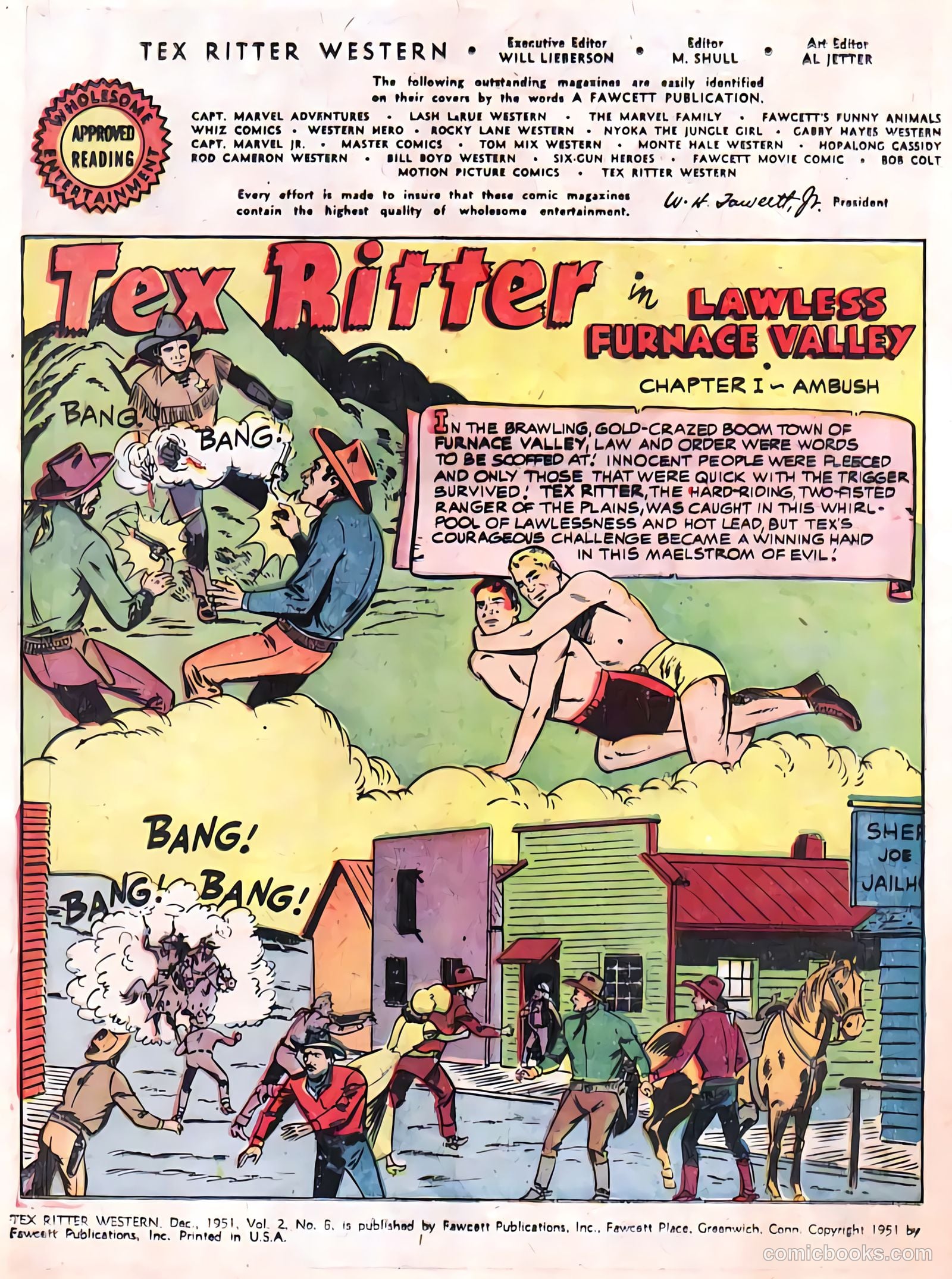 Tex Ritter Western #8 — page 1 of 31