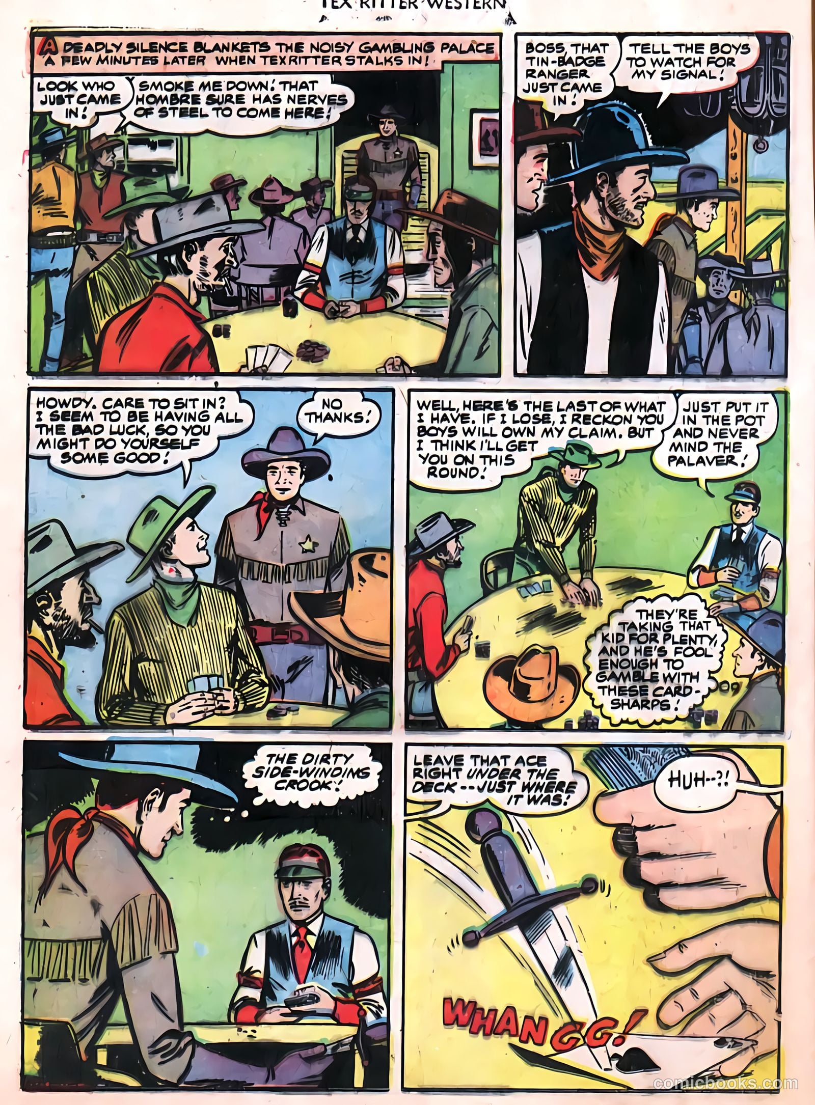 Tex Ritter Western #8 — page 5 of 31