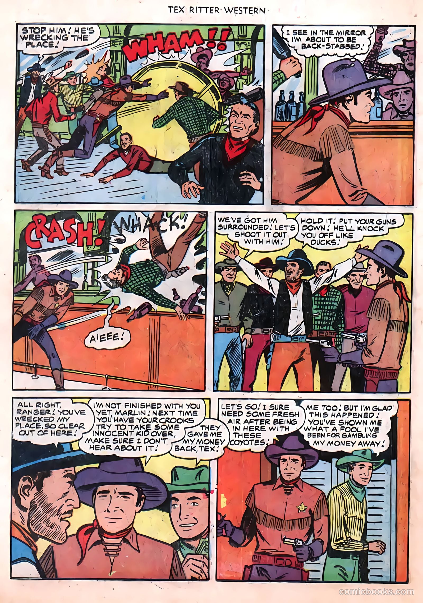 Tex Ritter Western #8 — page 7 of 31
