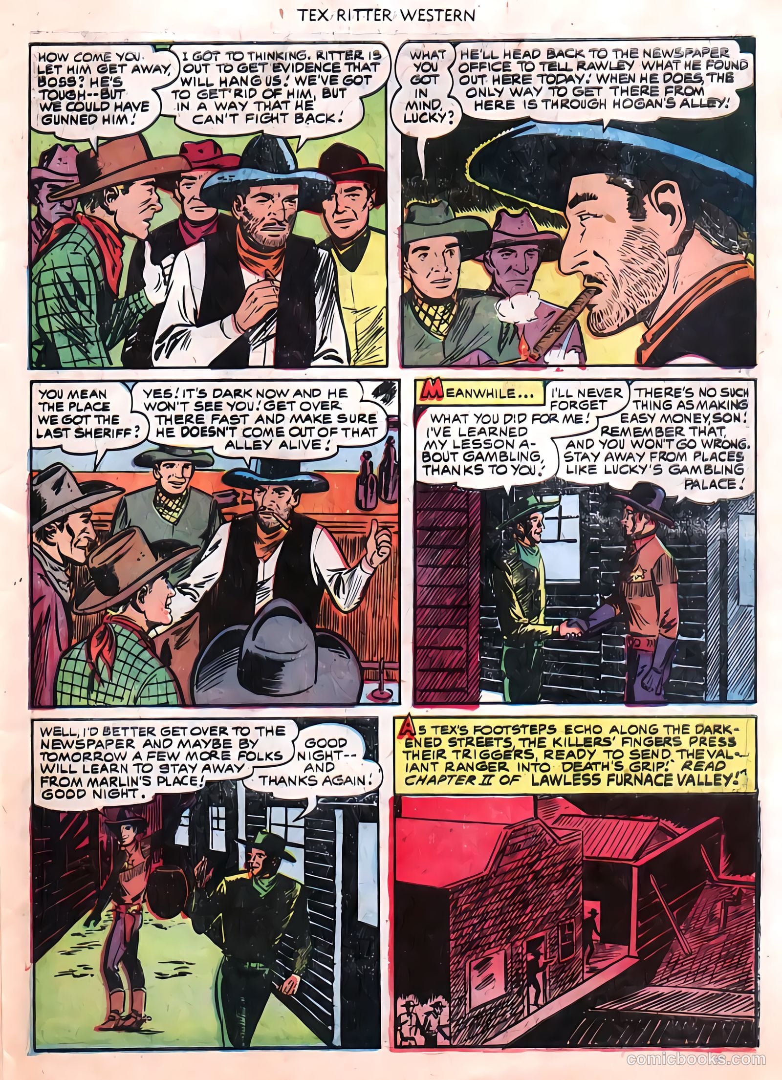Tex Ritter Western #8 — page 8 of 31