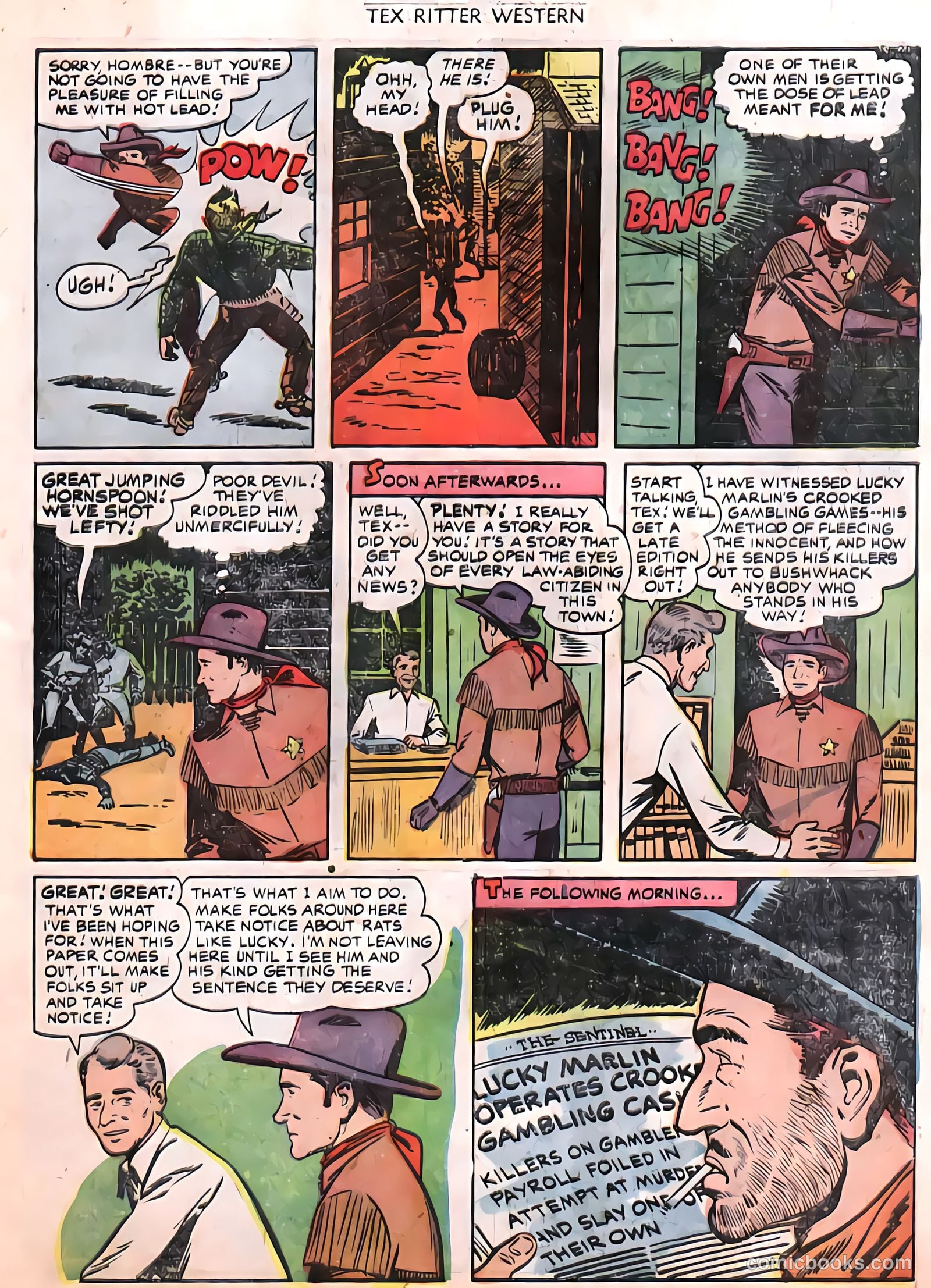 Tex Ritter Western #8 — page 12 of 31
