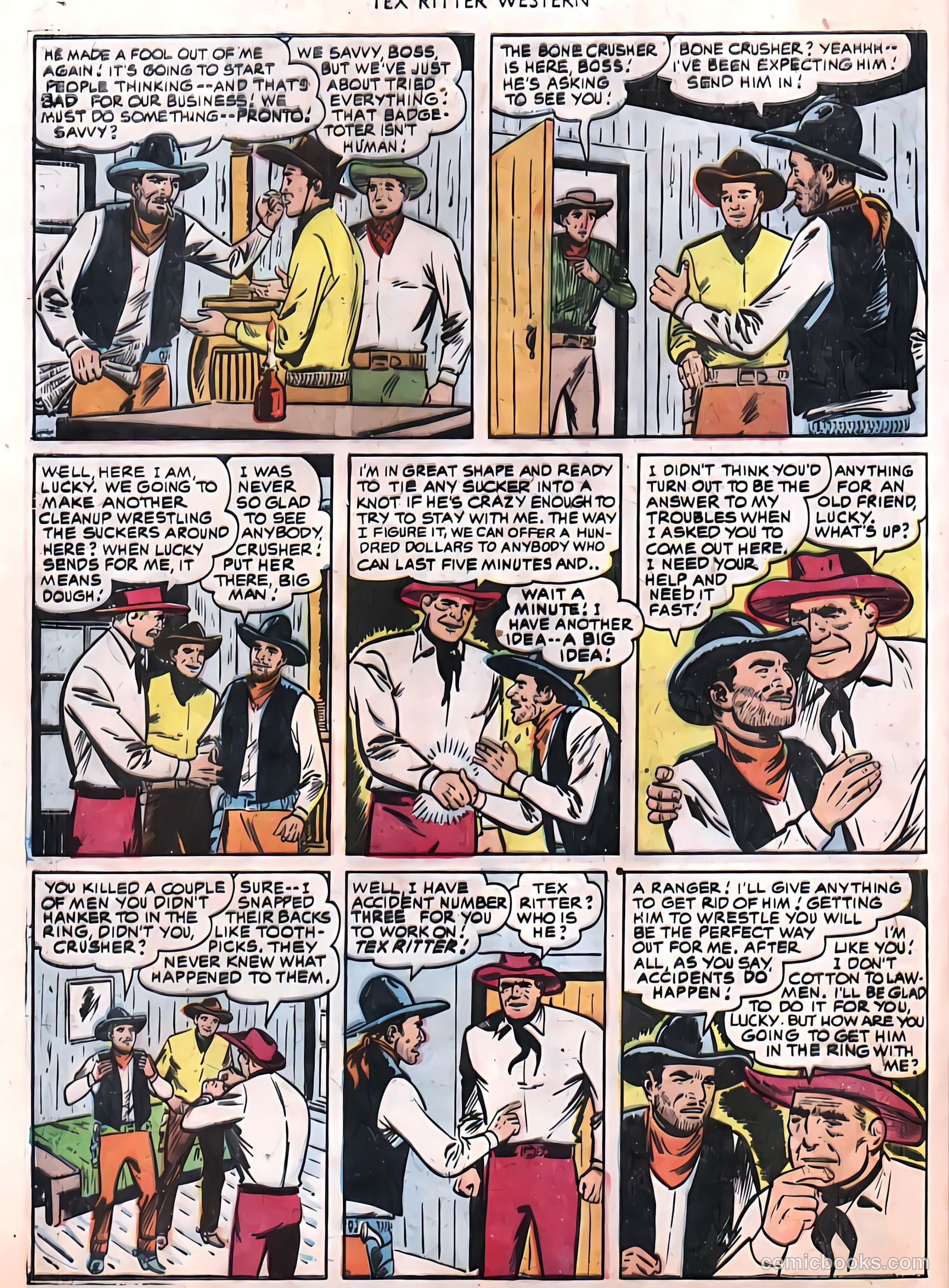 Tex Ritter Western #8 — page 13 of 31