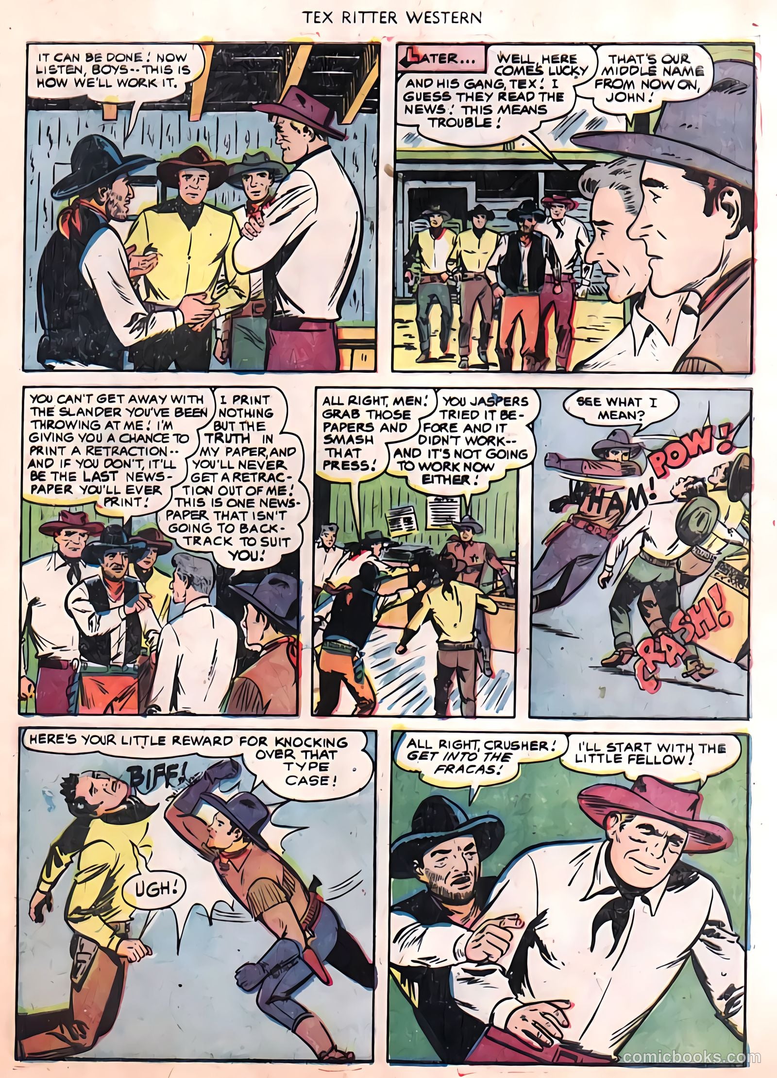 Tex Ritter Western #8 — page 14 of 31