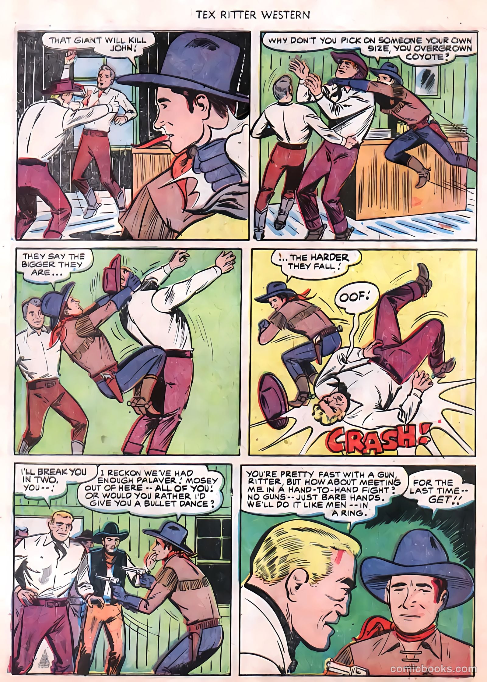 Tex Ritter Western #8 — page 15 of 31