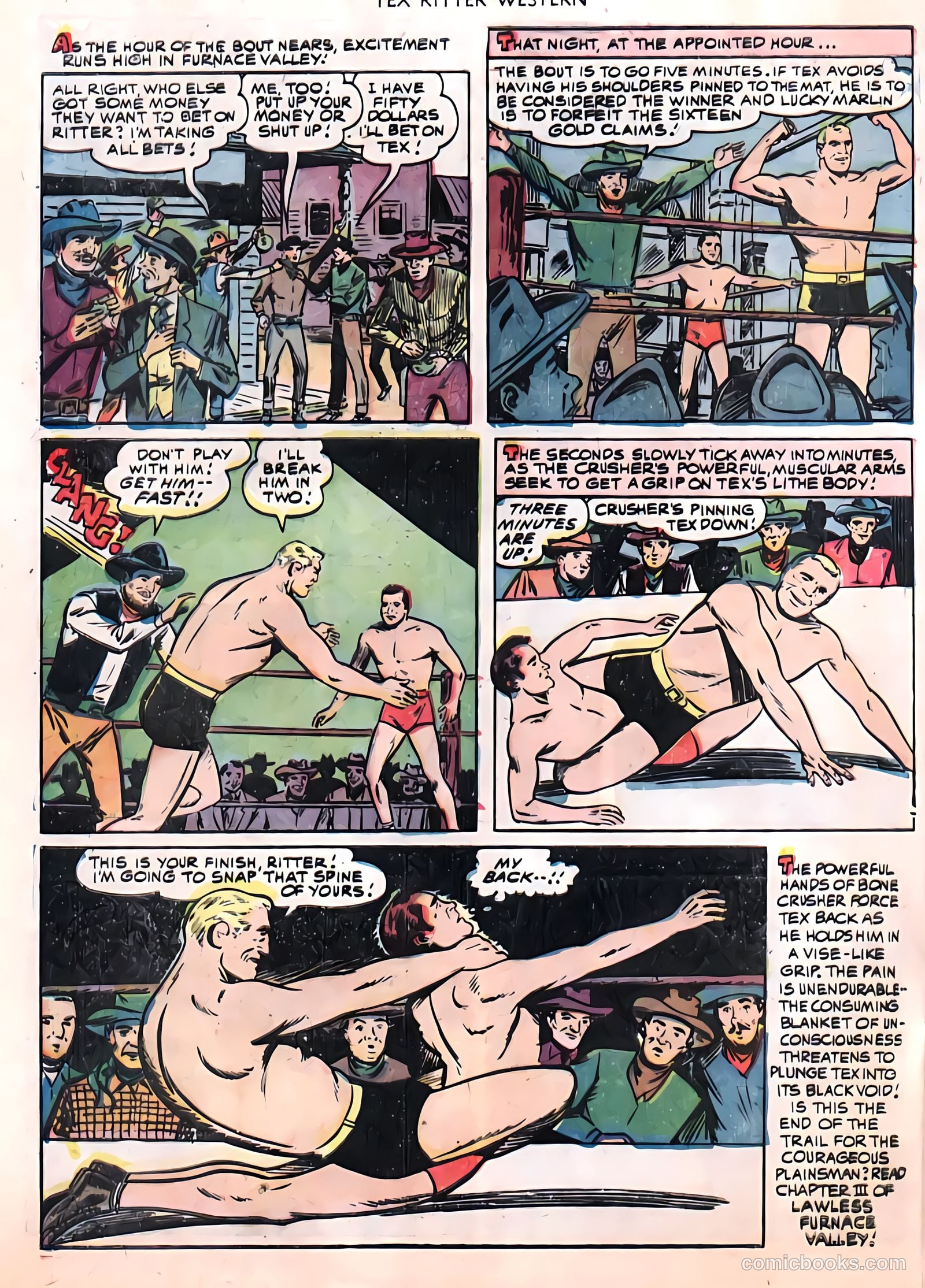 Tex Ritter Western #8 — page 17 of 31