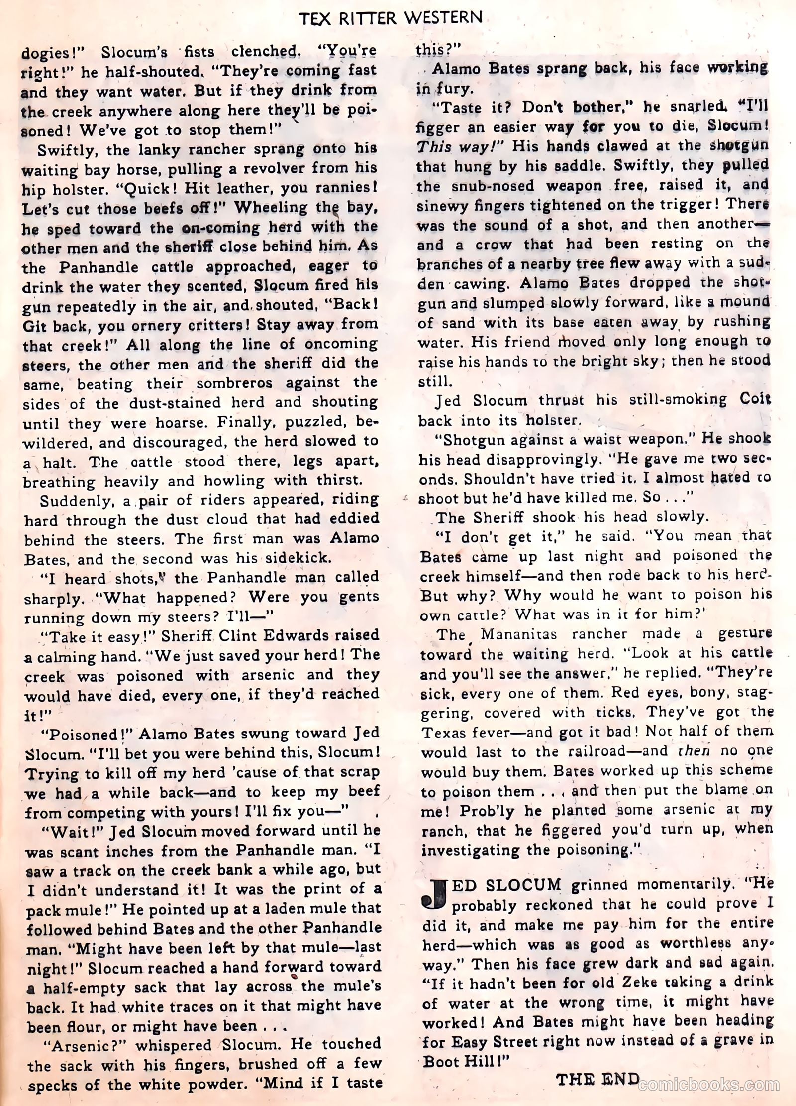 Tex Ritter Western #8 — page 22 of 31