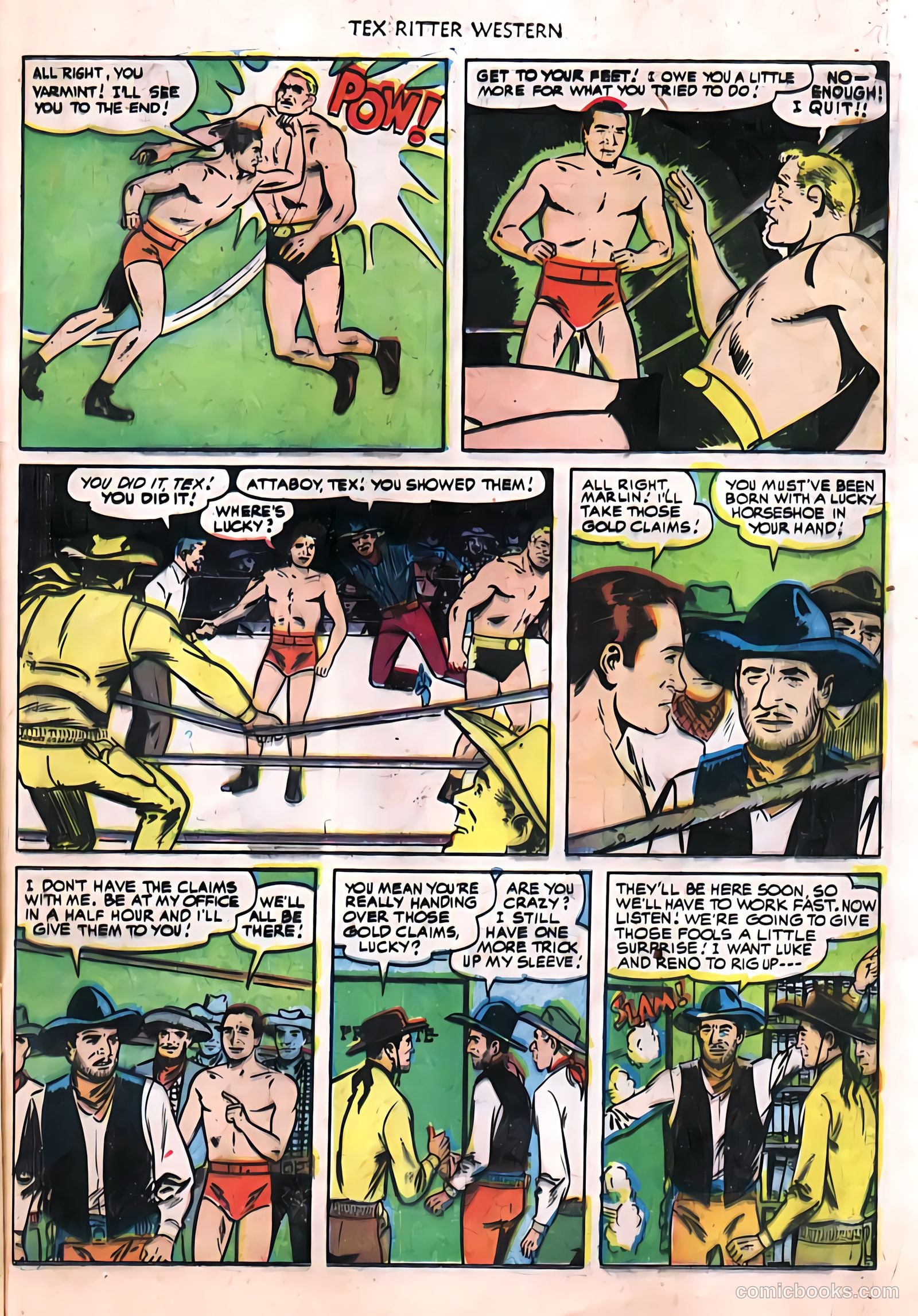 Tex Ritter Western #8 — page 26 of 31