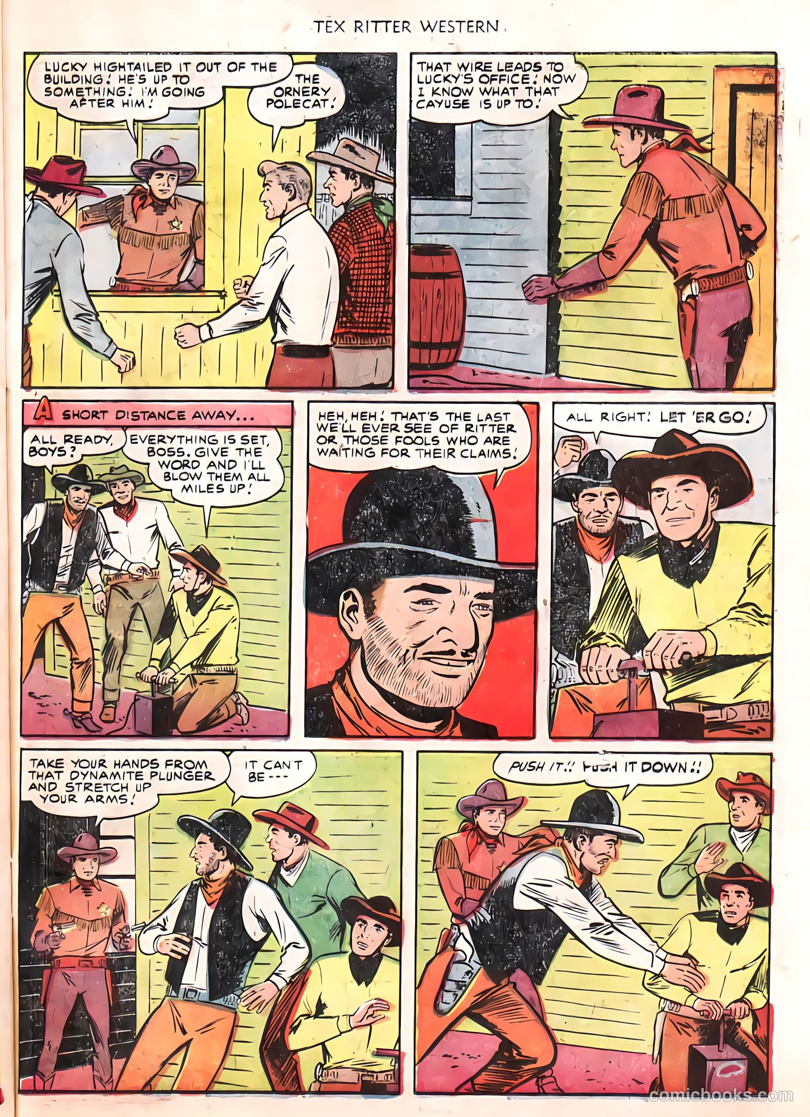 Tex Ritter Western #8 — page 28 of 31
