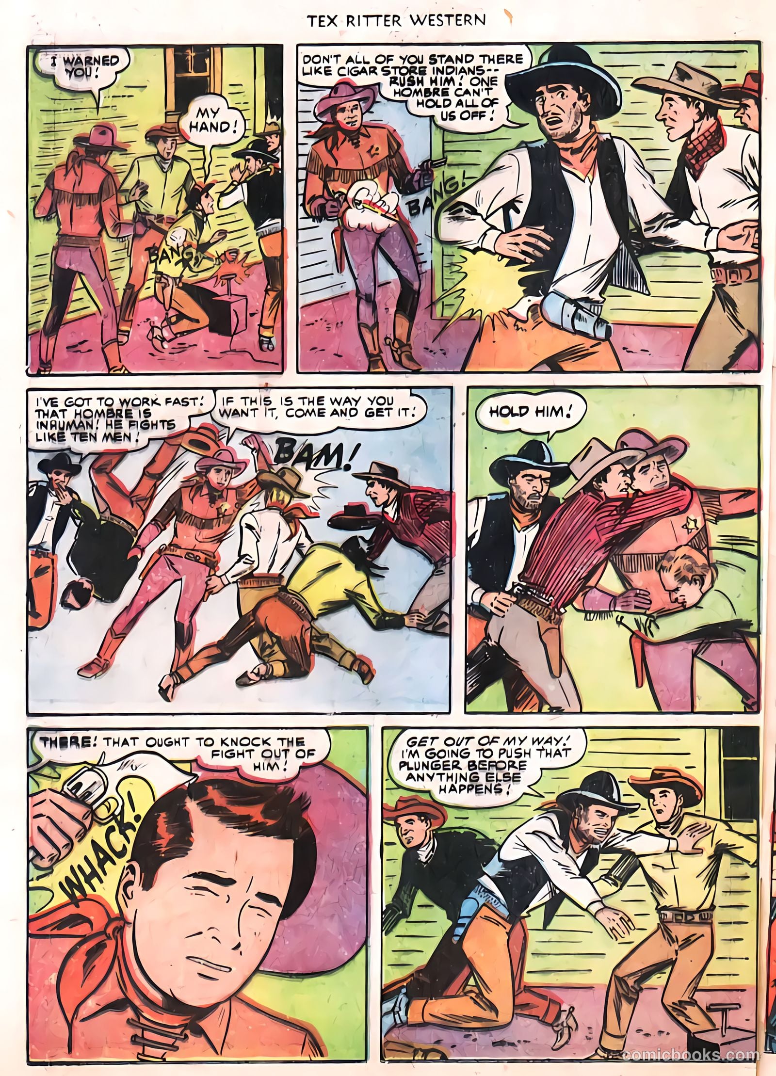 Tex Ritter Western #8 — page 29 of 31