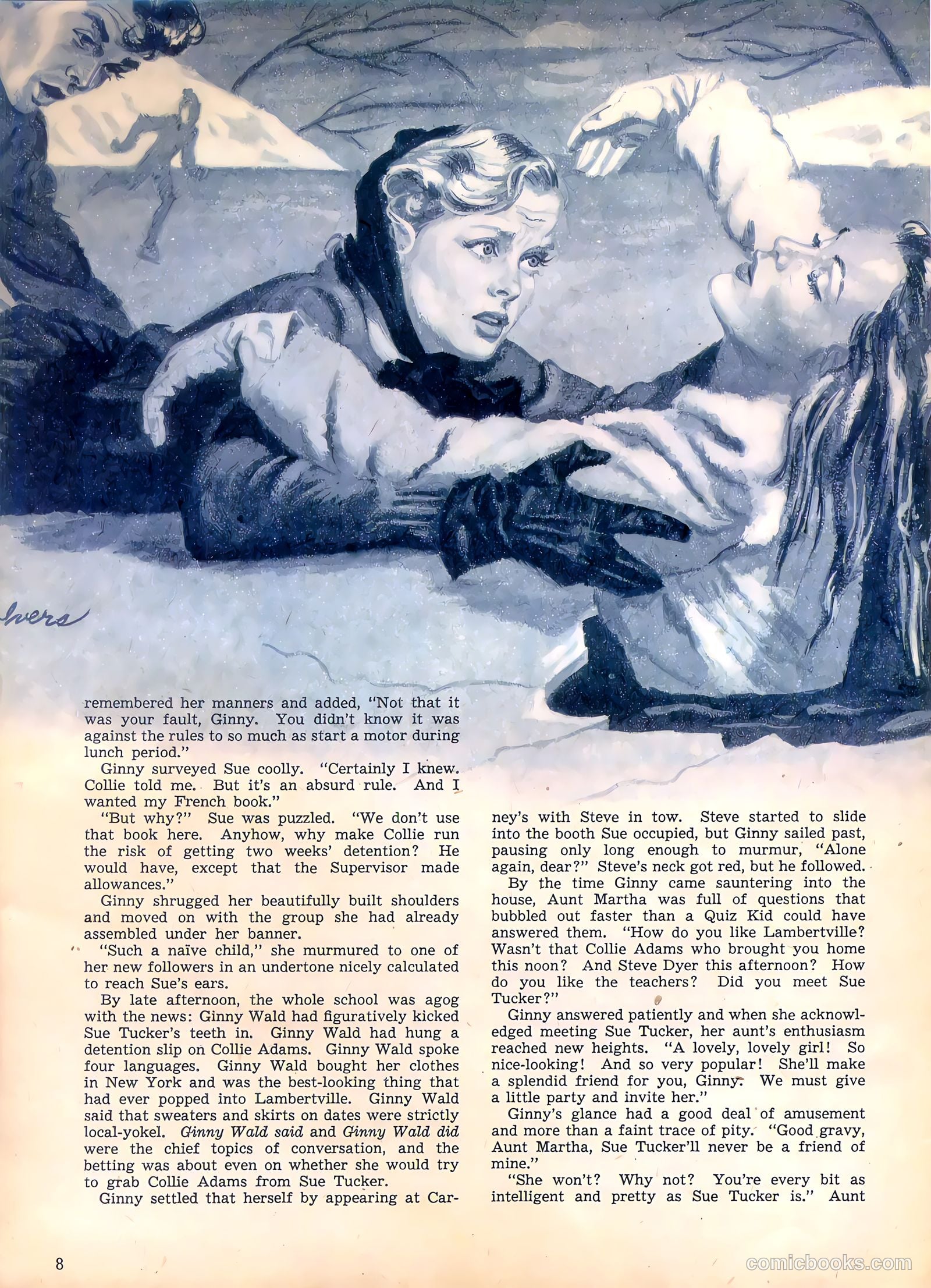 Calling All Girls #57 — page 8 of 68